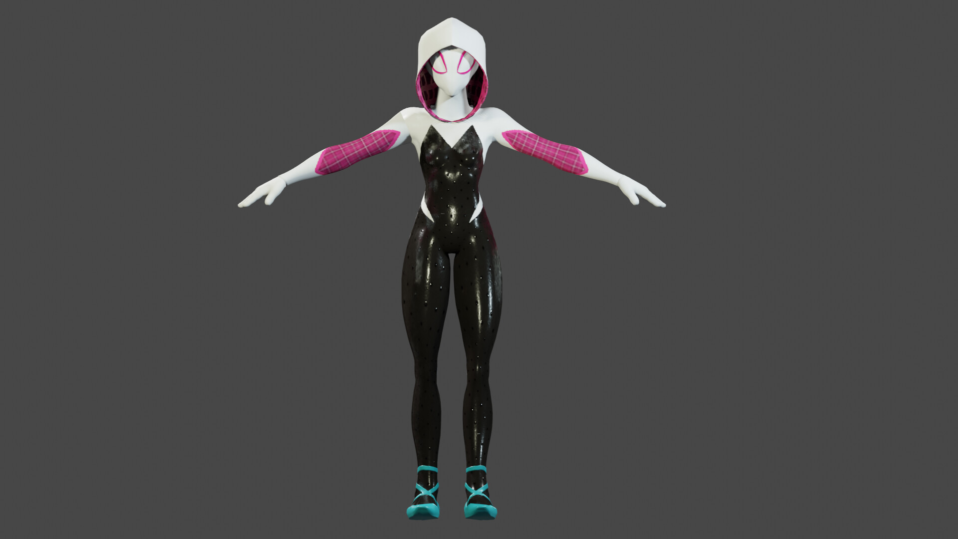 ArtStation - Spider Chen- Spider Gwen fan art