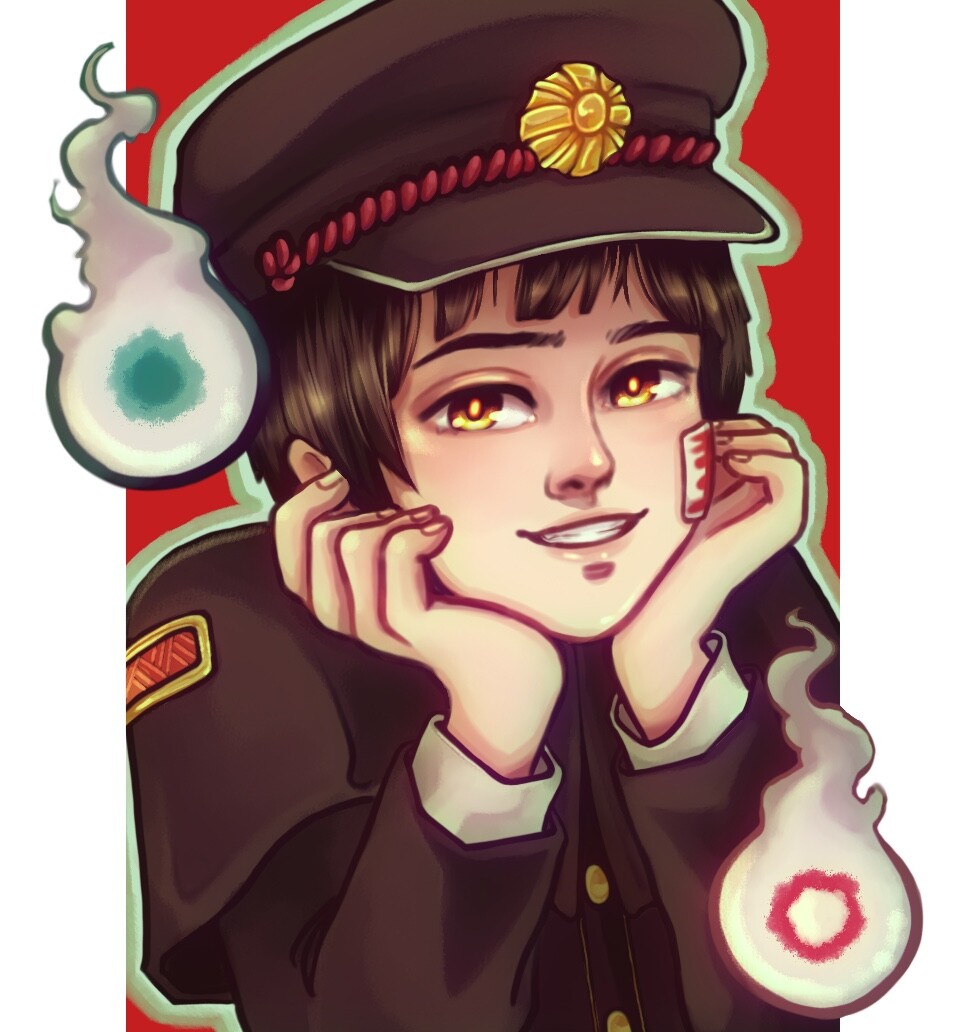 ArtStation Toilet boy hanako