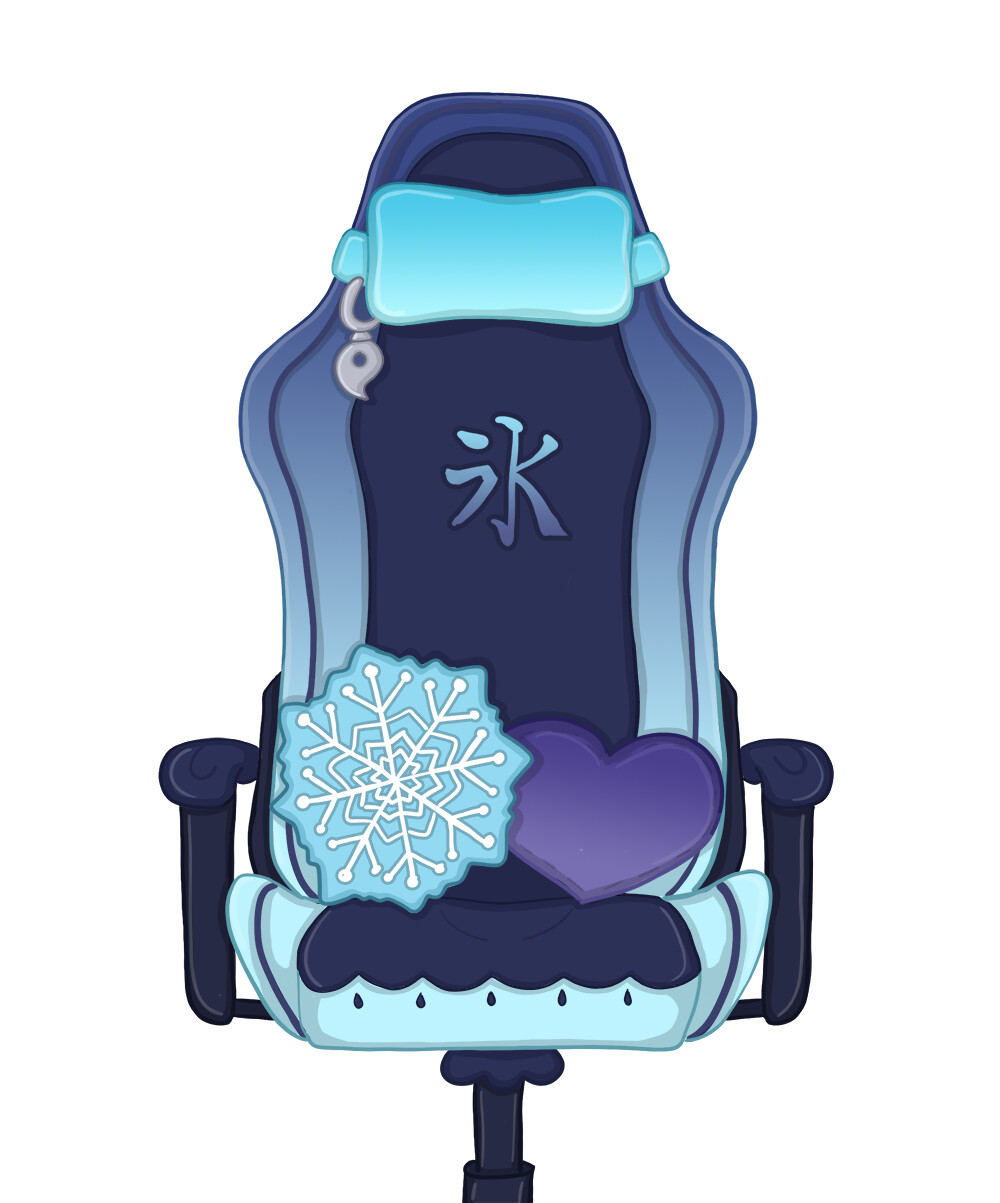 ArtStation - kirakuroto's custom vtuber chair 