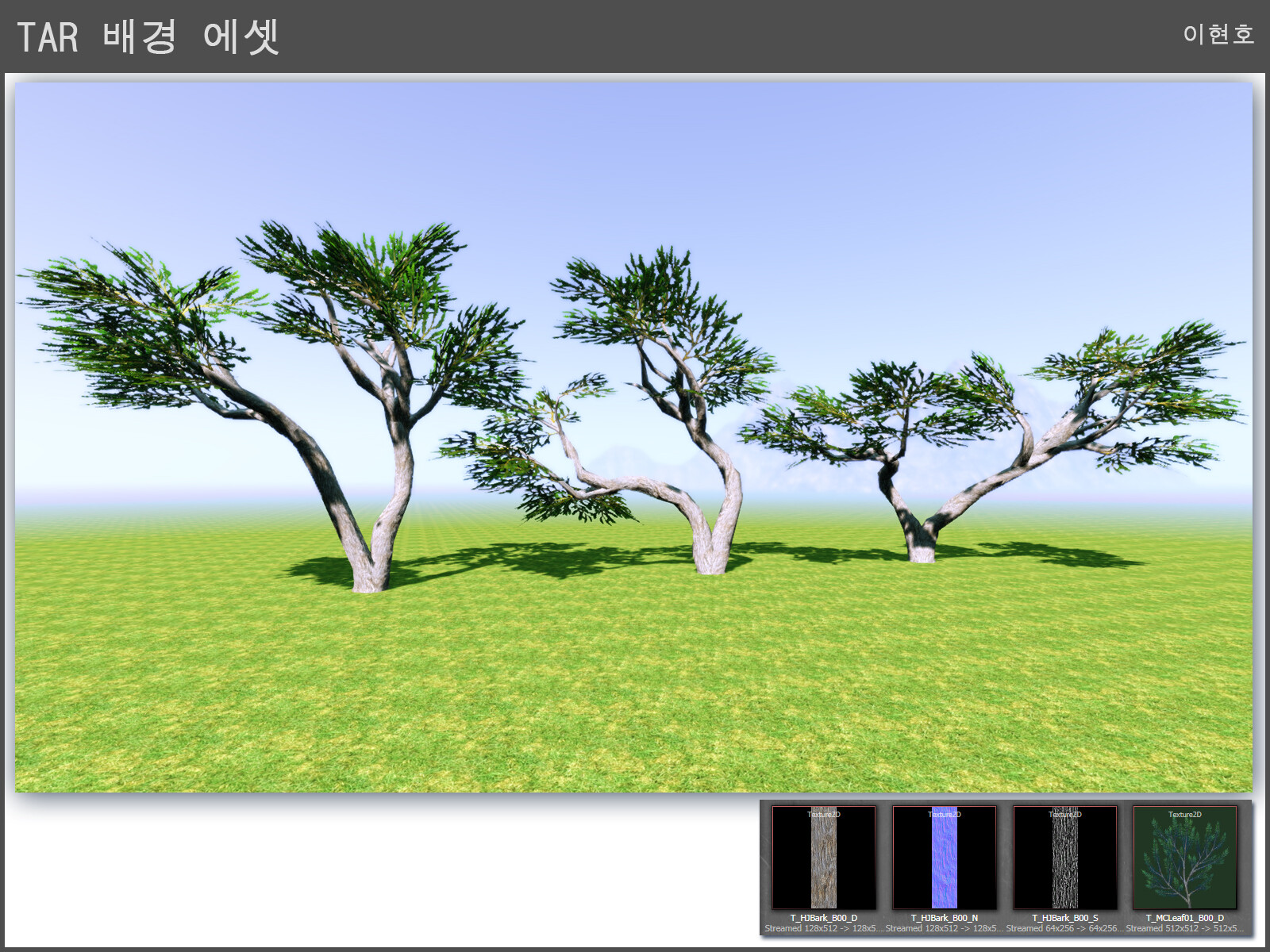 Lightbox라이트박스 Ntd 3d Works Trees Plants Foliages