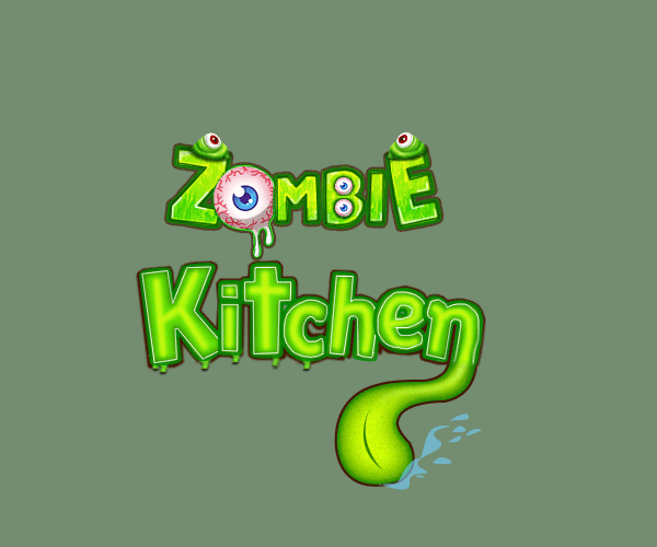 ArtStation - Zombie Kitchen - Title Animation