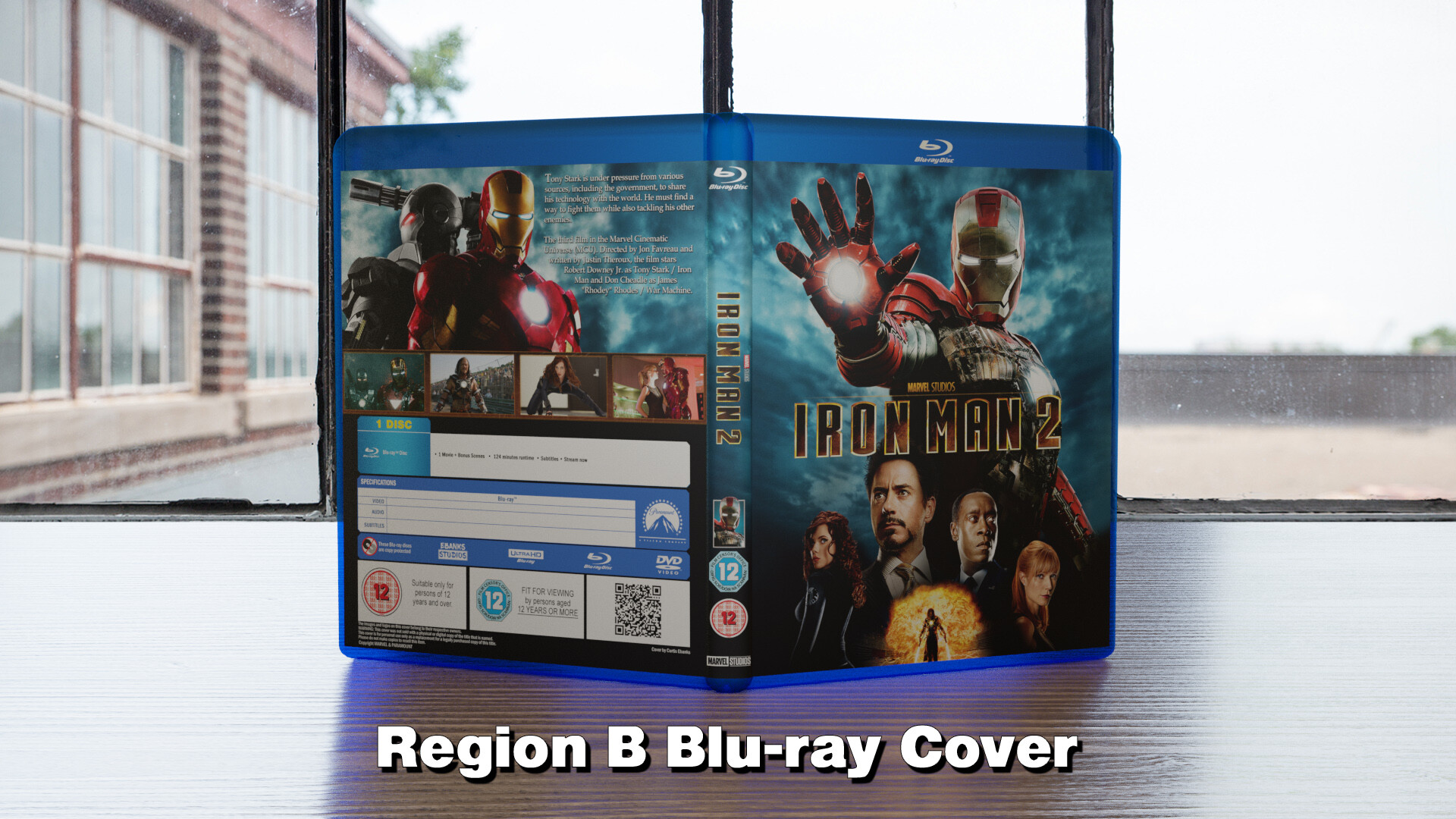 ArtStation　Cover　Custom　Iron　Man　Blu-ray