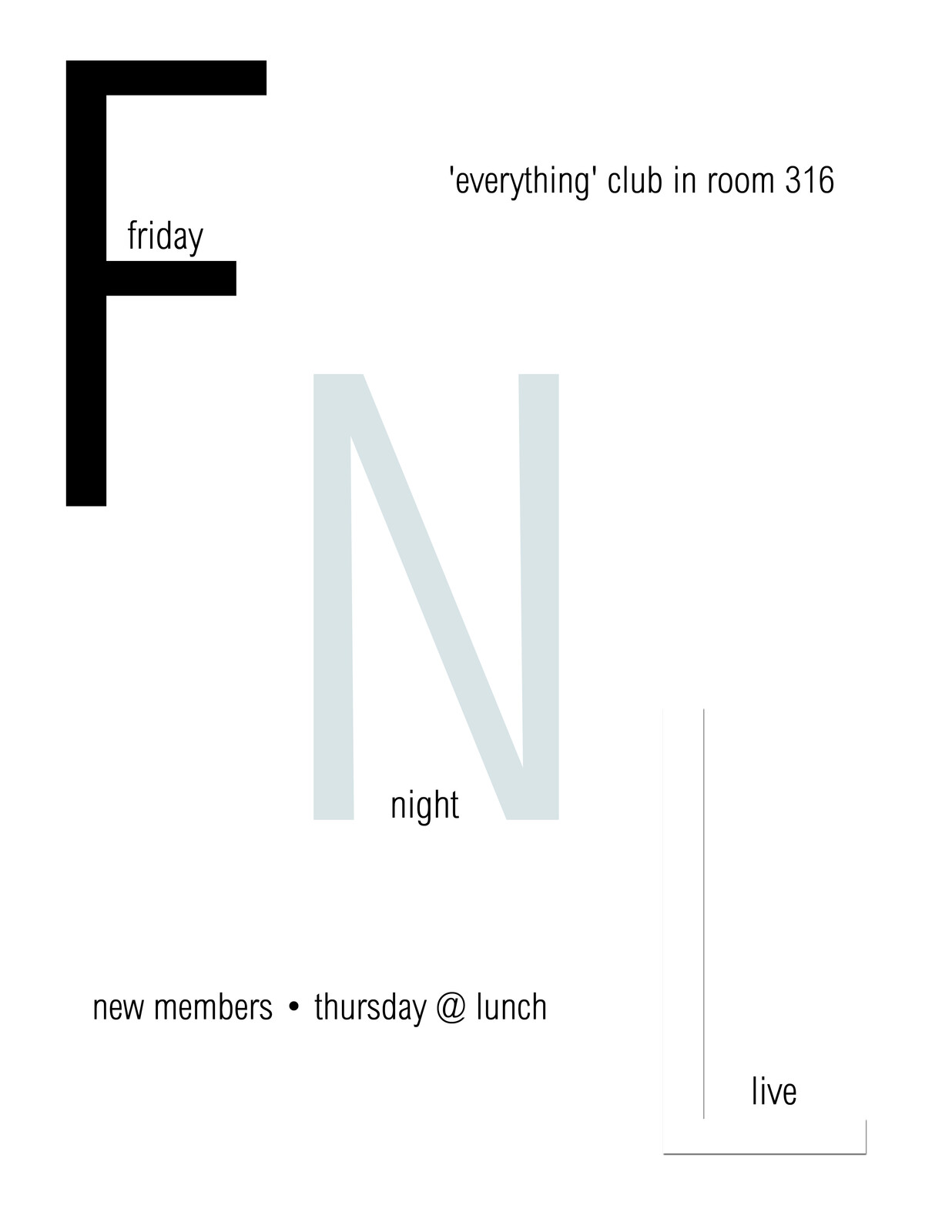 Club Flyer