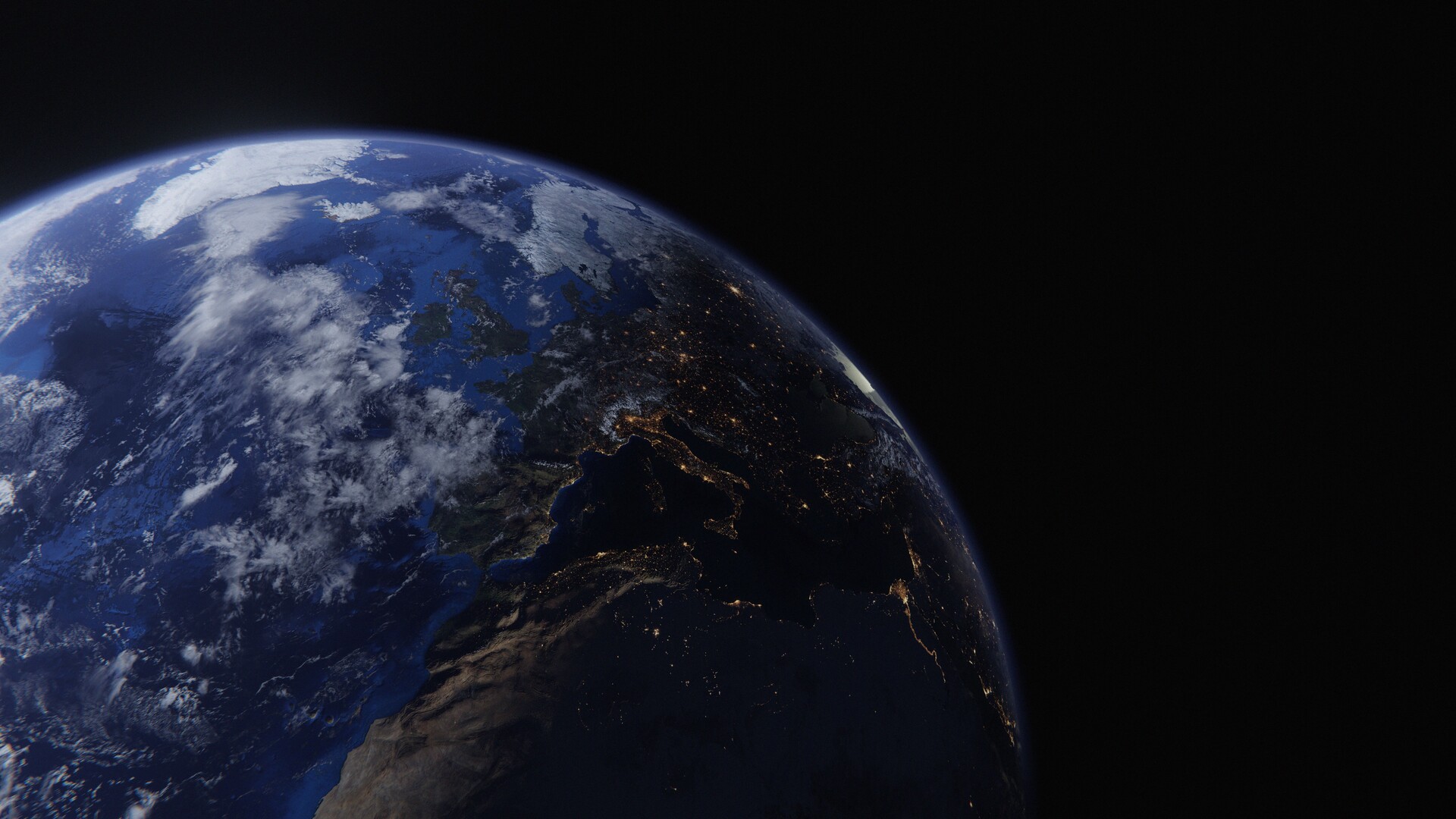 ArtStation - Photorealistic Earth 8K Render with 32K Textures from the NASA.