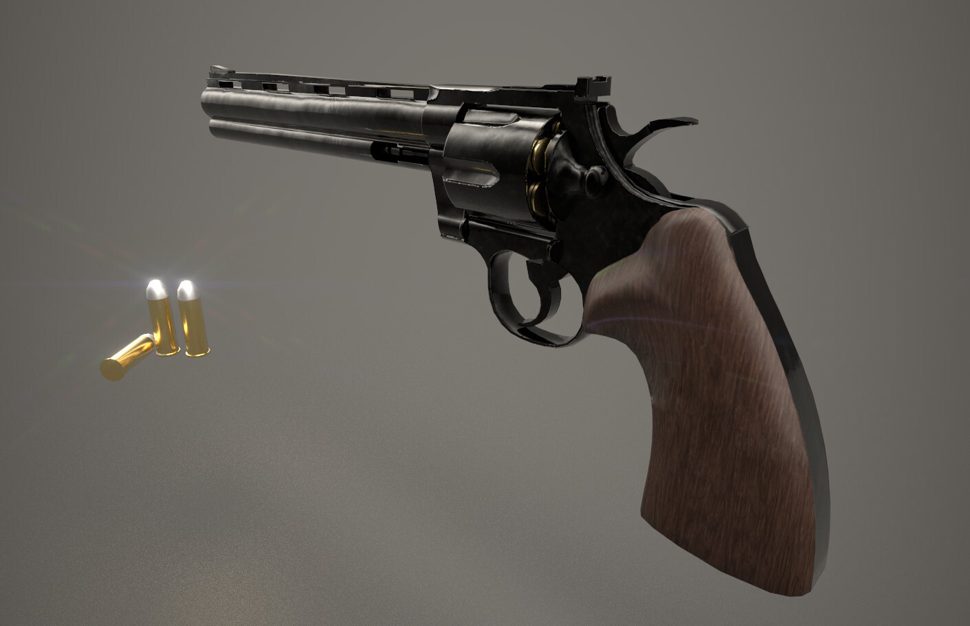 ArtStation - Colt_Python 3D