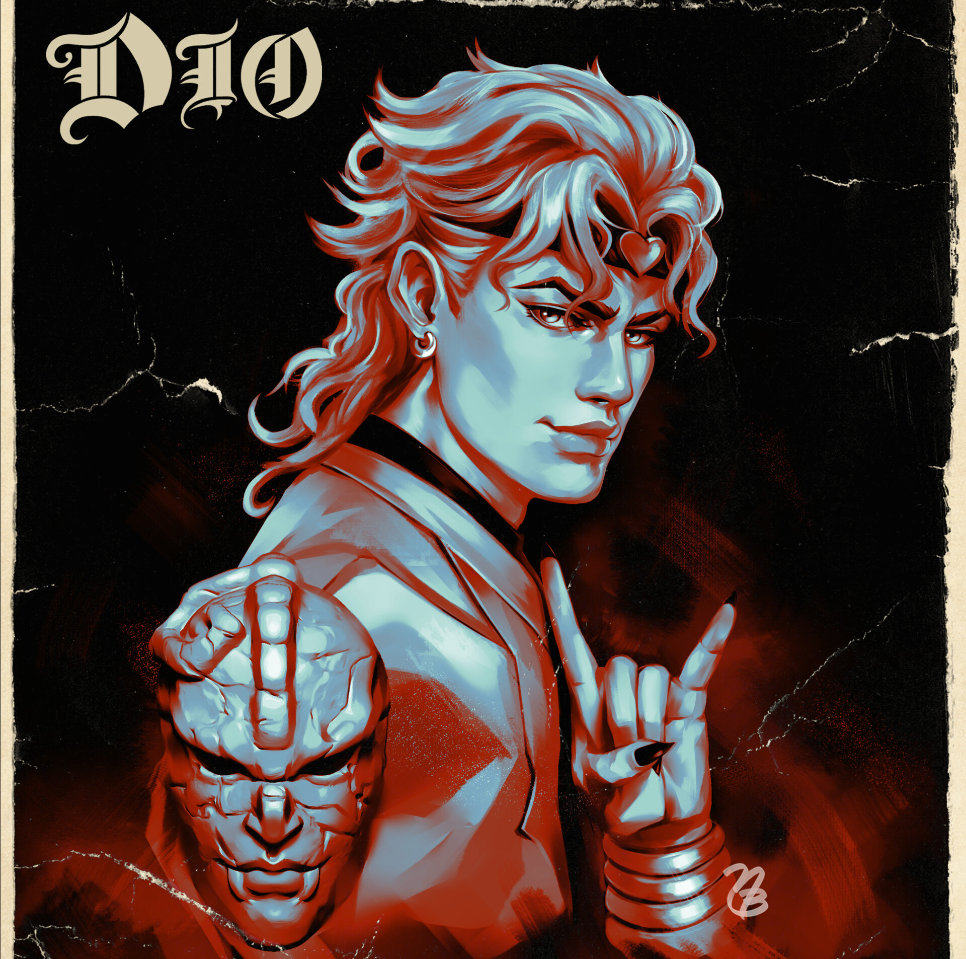 DIO vintage poster.