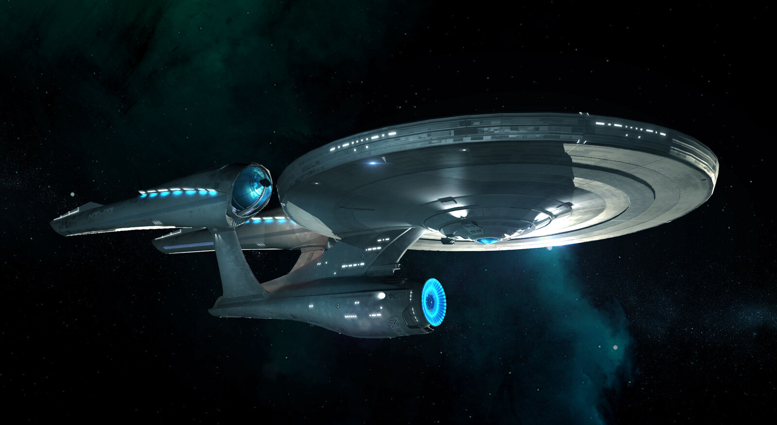USS Enterprise marketing render