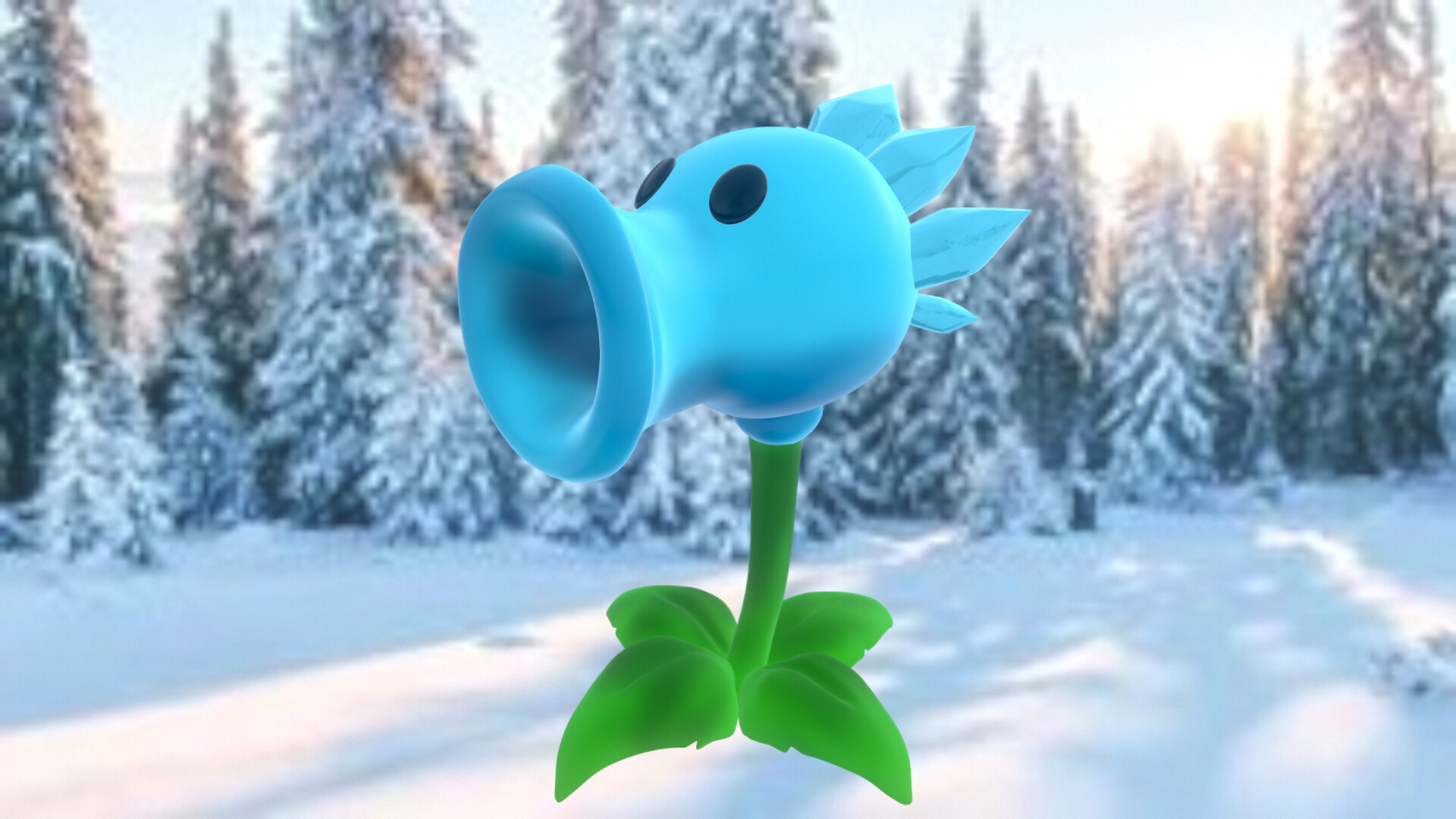 ArtStation Snow Pea 3D