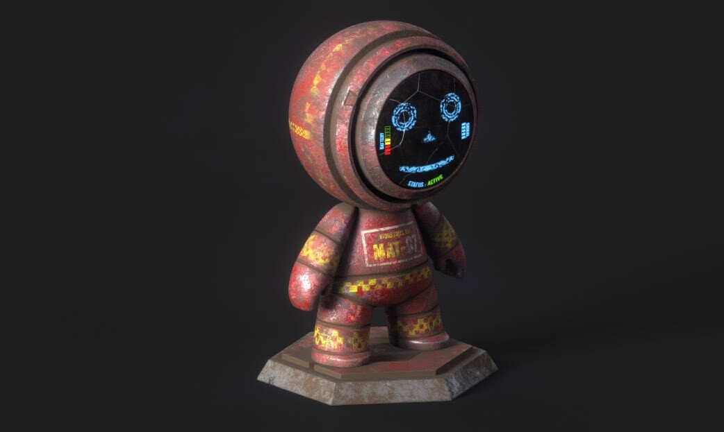 ArtStation - 3d Robot