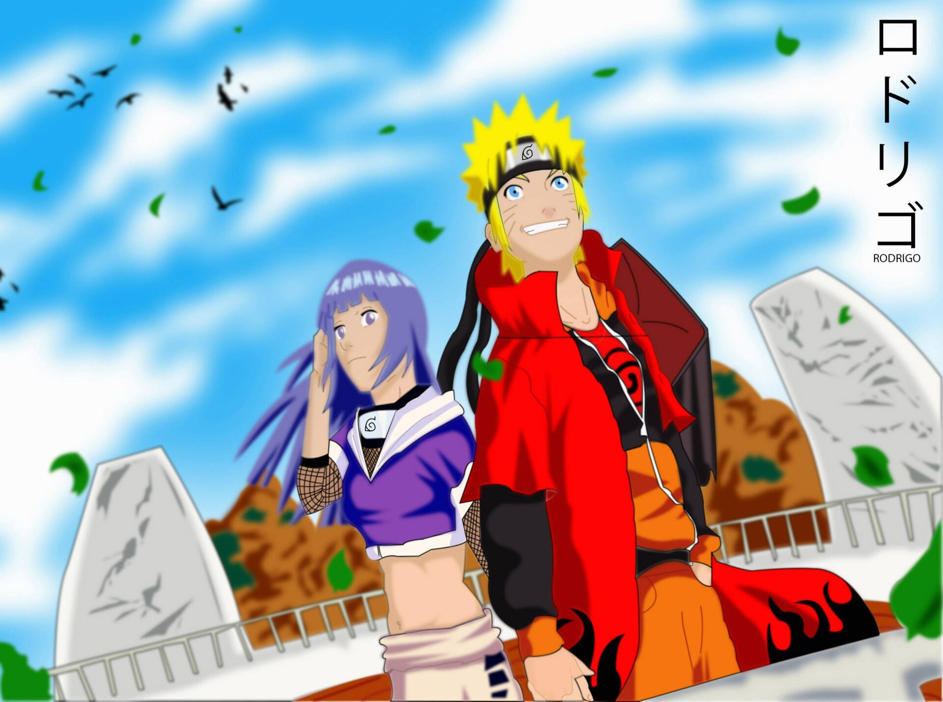 Artstation Naruto X Hinata NBKomputer