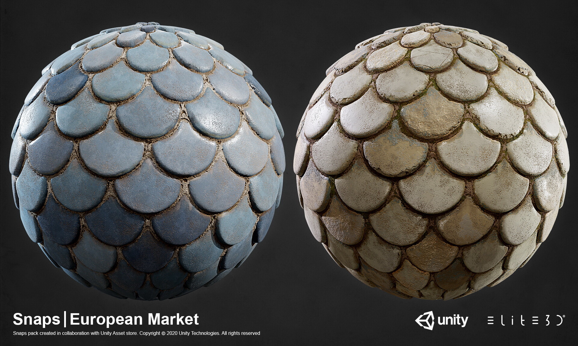 elite3d studio - Materials - Unity Snaps Art HD