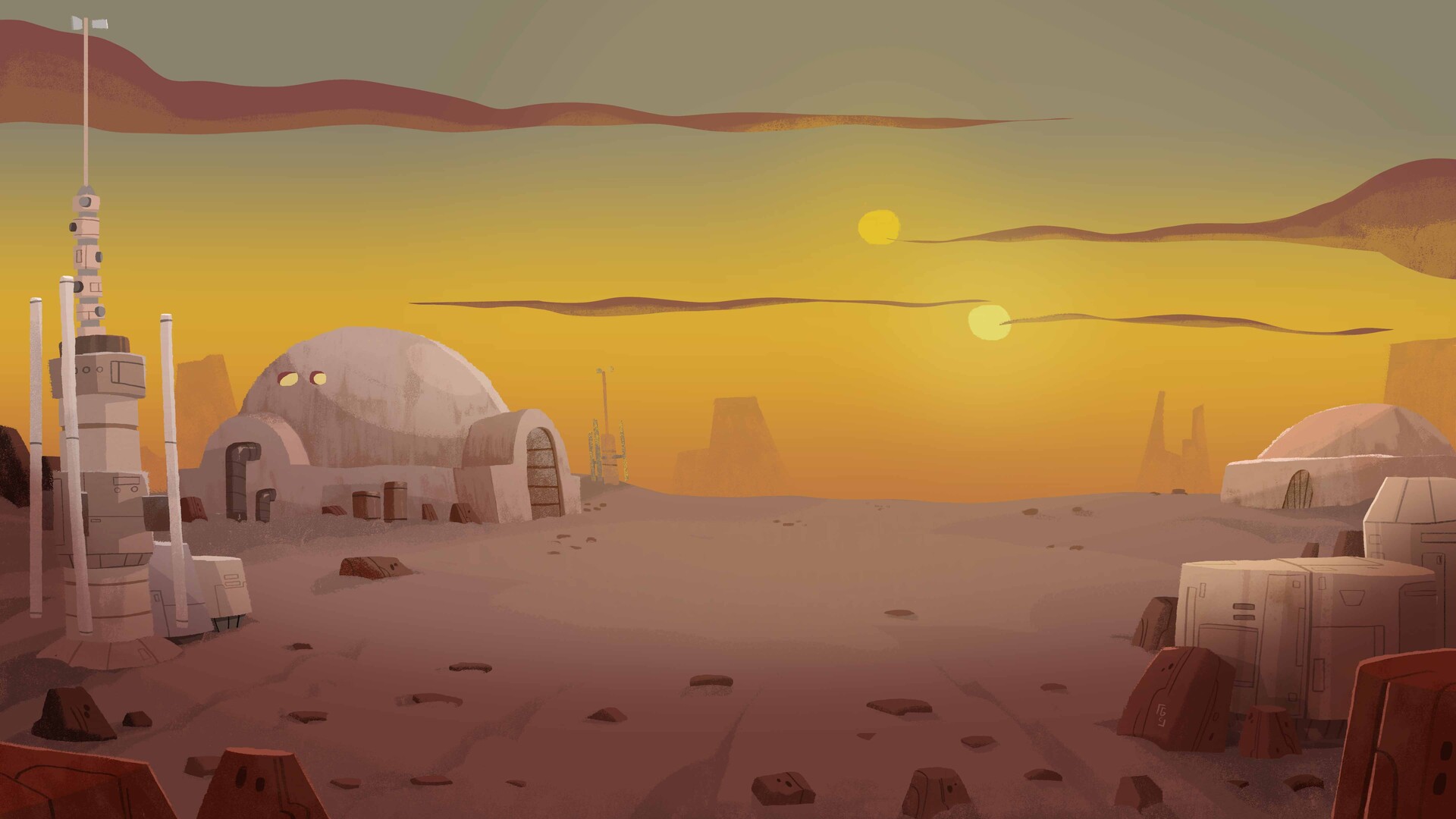 Tatooine background outlet