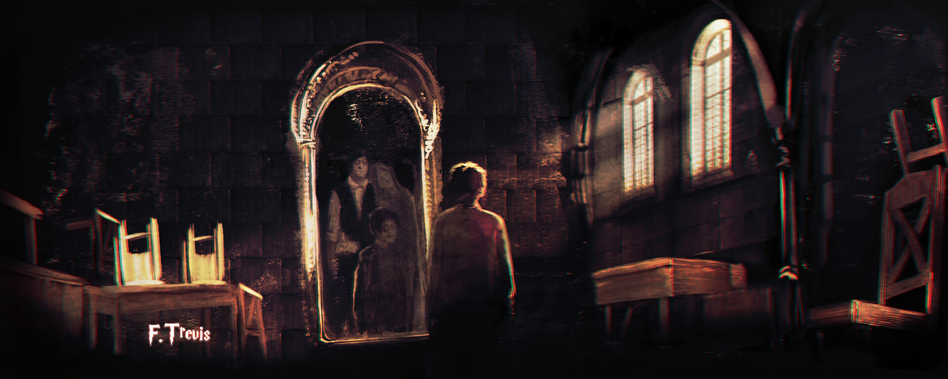 ArtStation - Erised Mirror - Harry Potter
