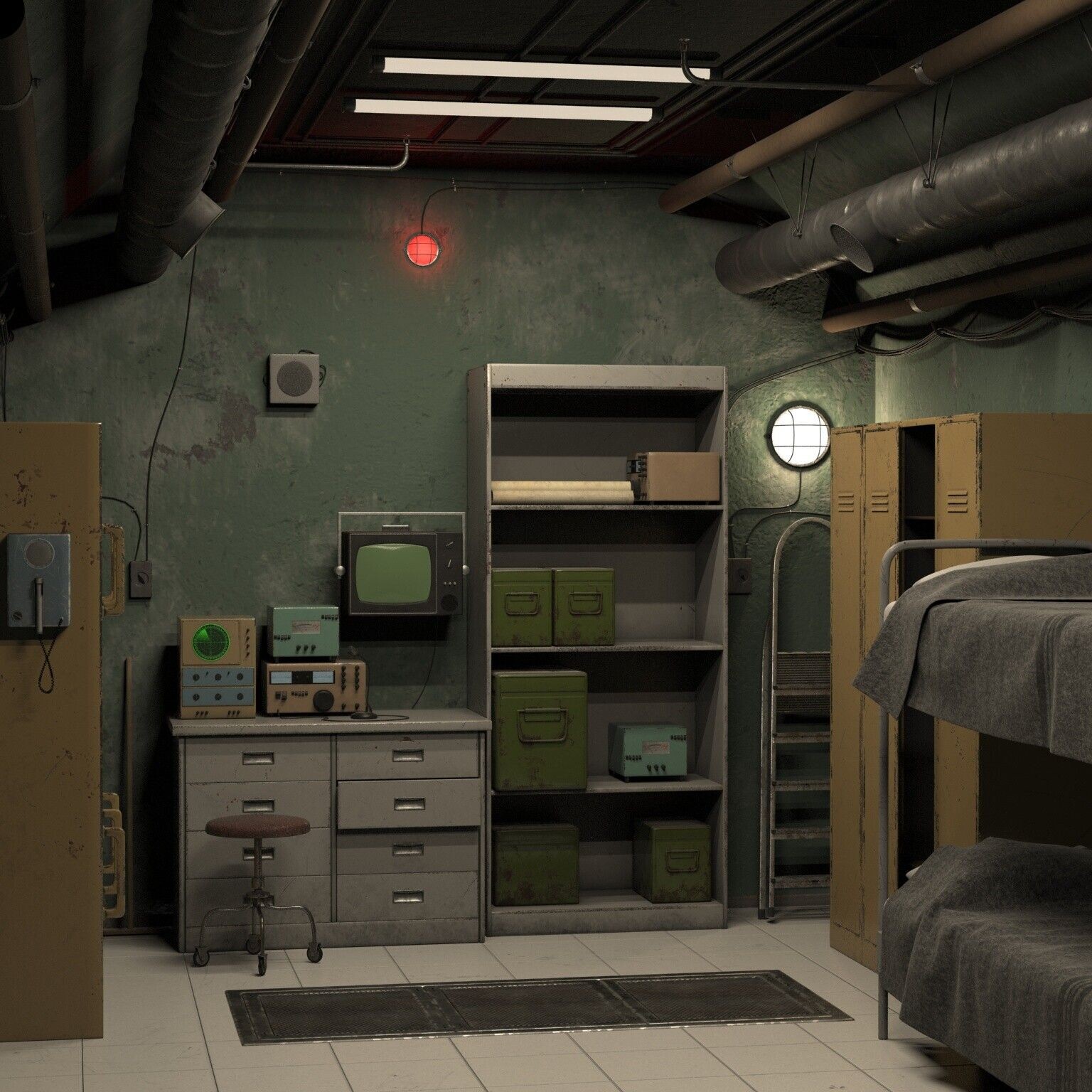 3d Max бункер