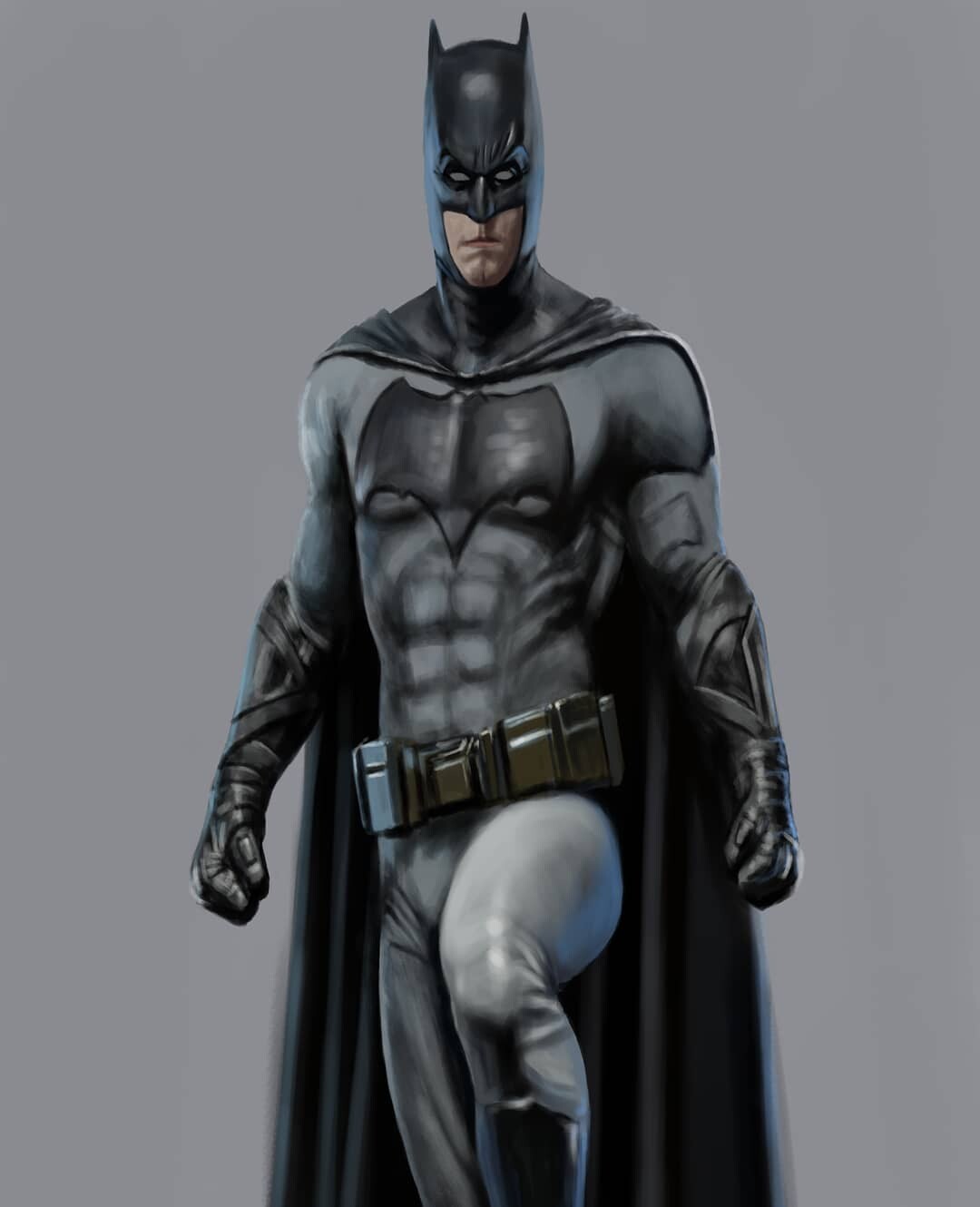 Ben Affleck Batman Konzeptkunst