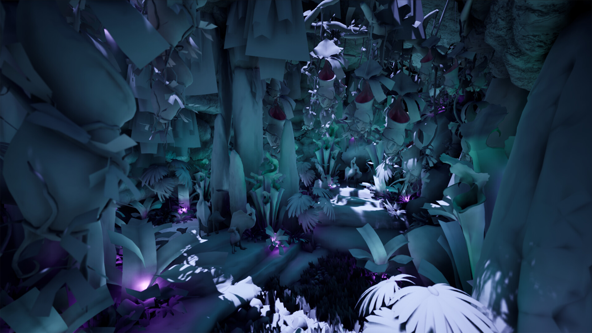 Lights only for the night scene