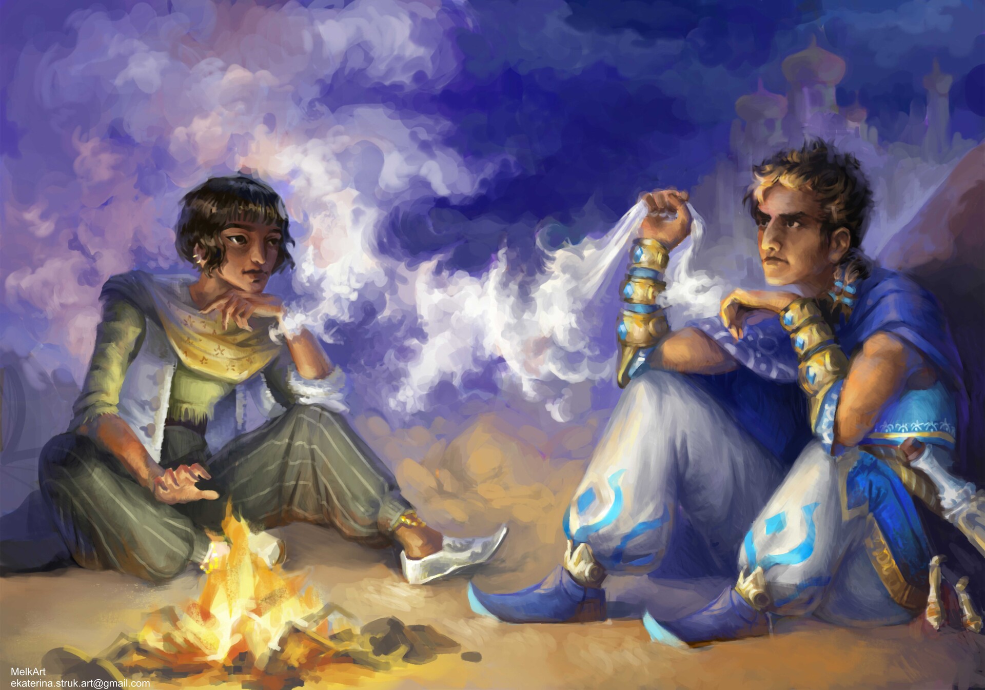 ArtStation Time Princess fanart