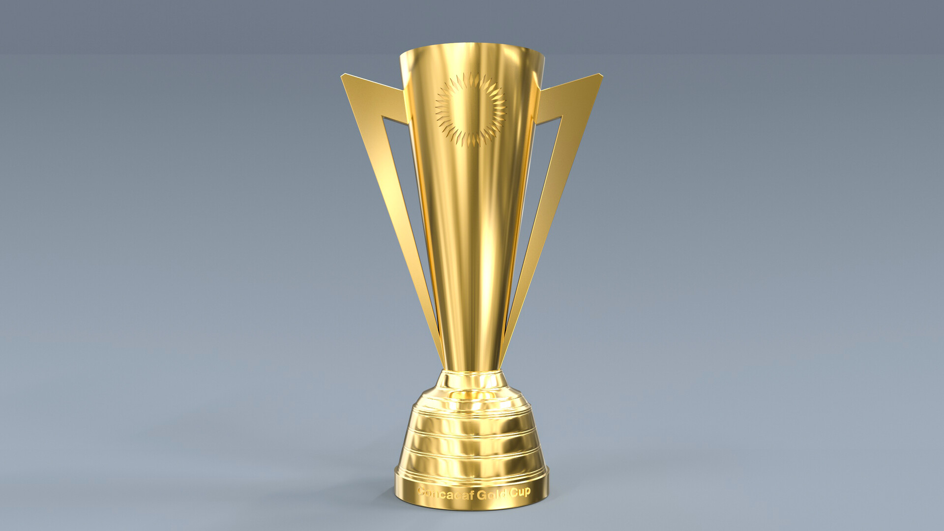 Золотом кубке конкакаф. 2023 CONCACAF Gold Cup. Кубок 3d модель. Трофей 3 d. World Cup Trophy 3d.