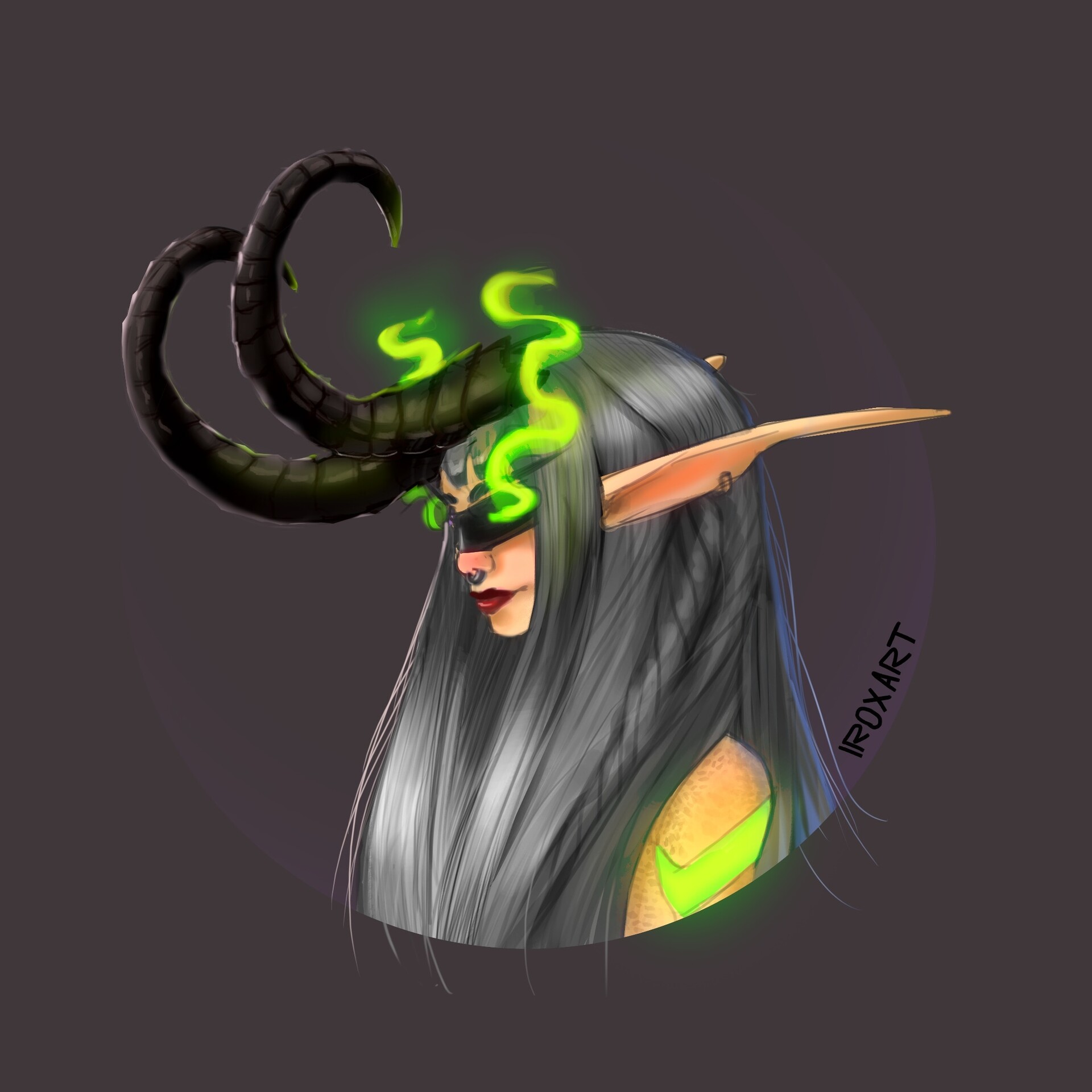 Irox art - Illidari - world of warcraft