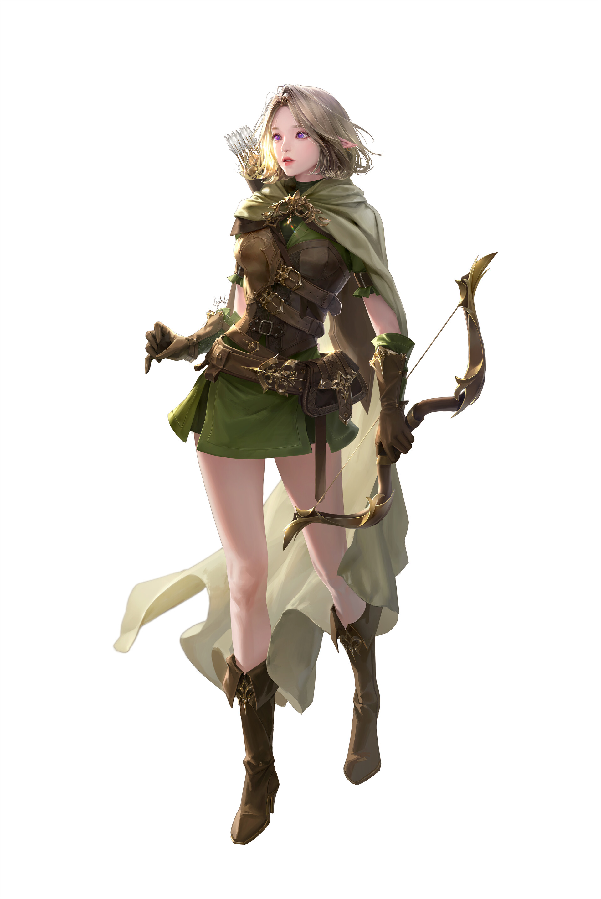 JINYOUNG SON - elf archer