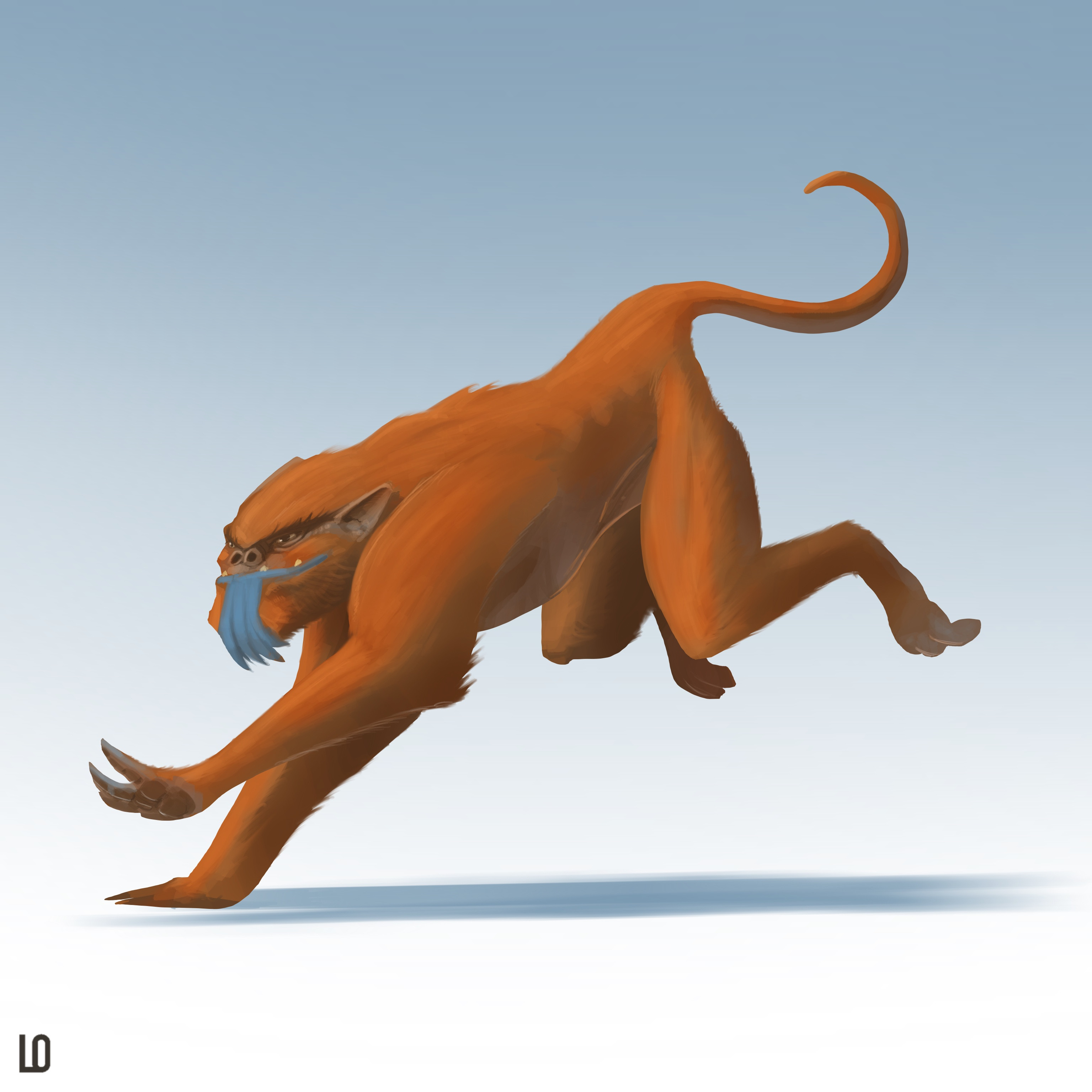 Running monkey