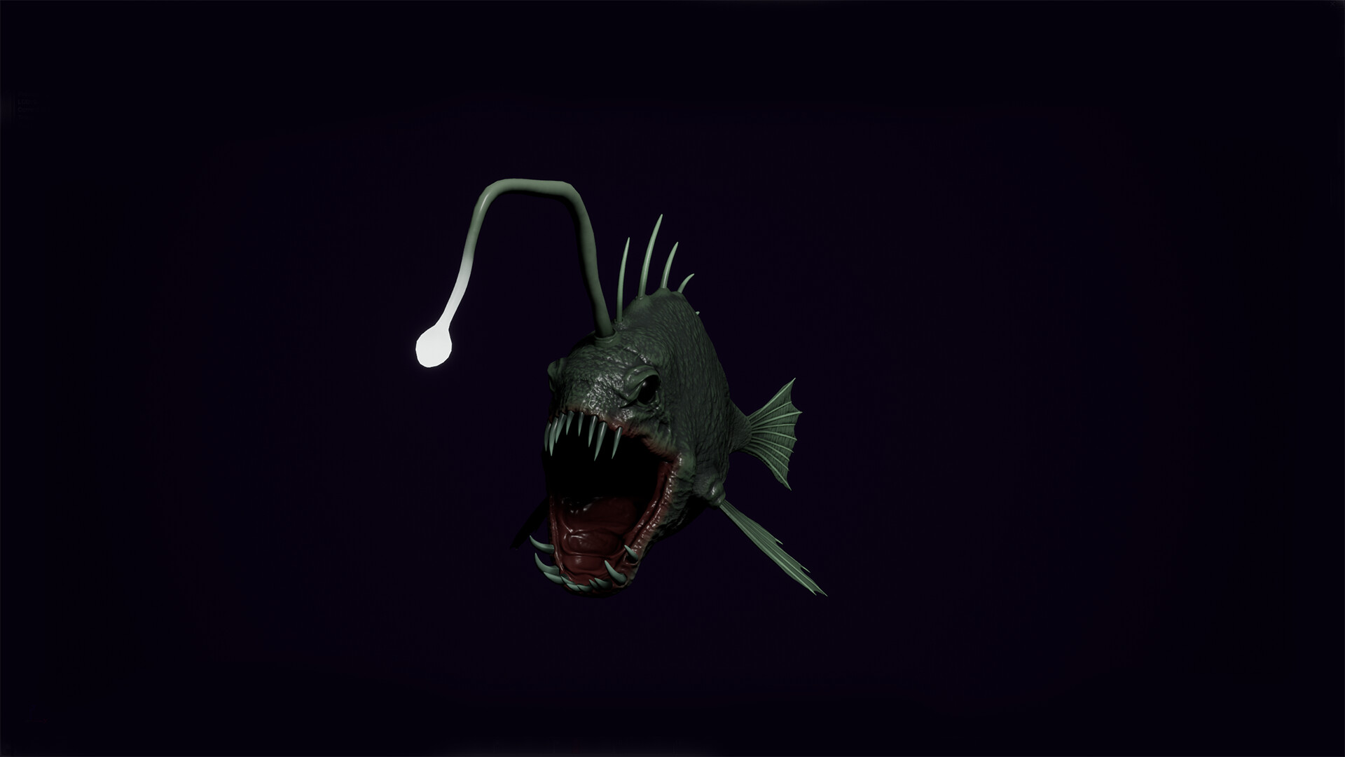 ArtStation - Toothy fish 02