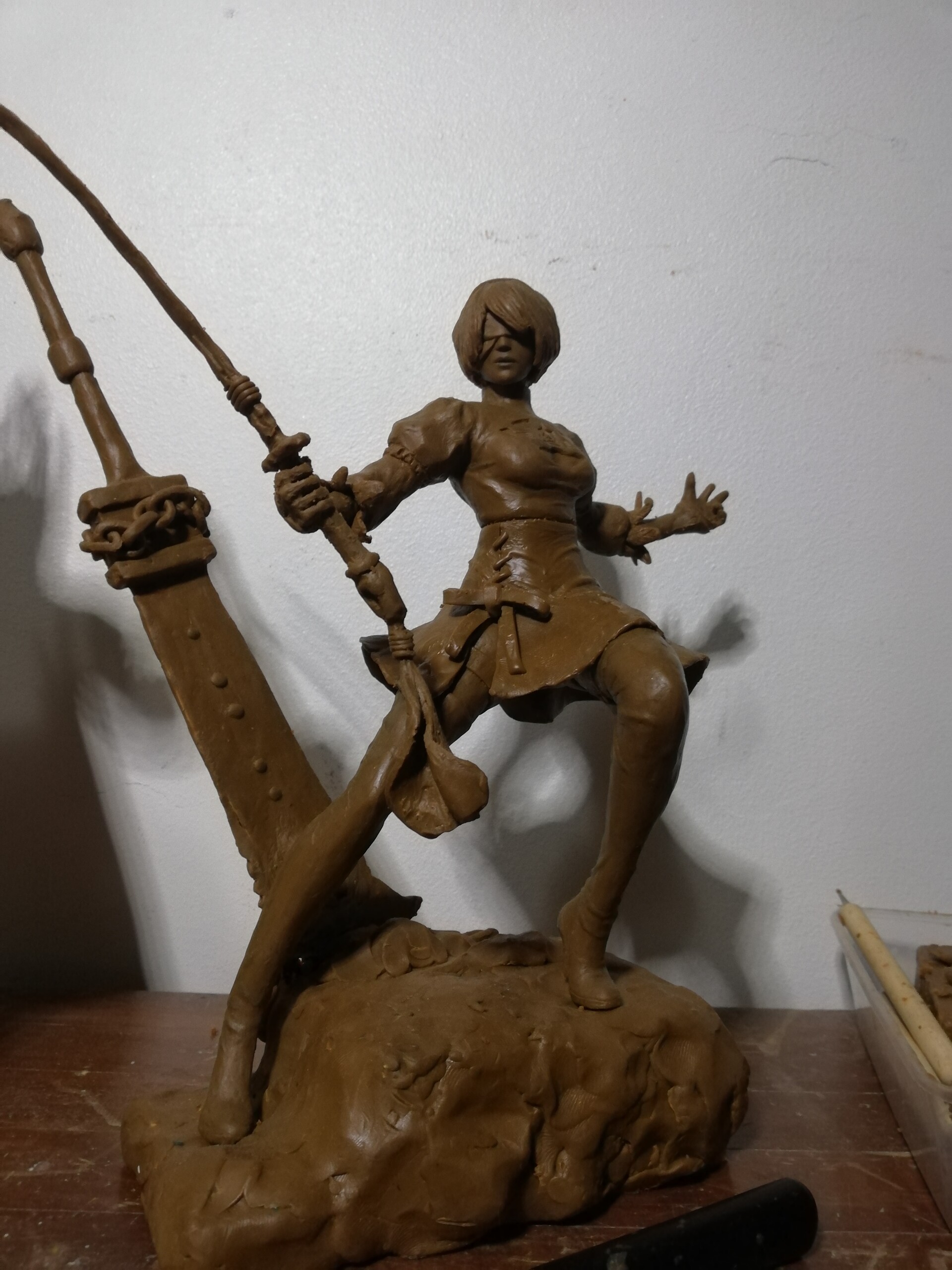 ArtStation - Figure clay sculpting