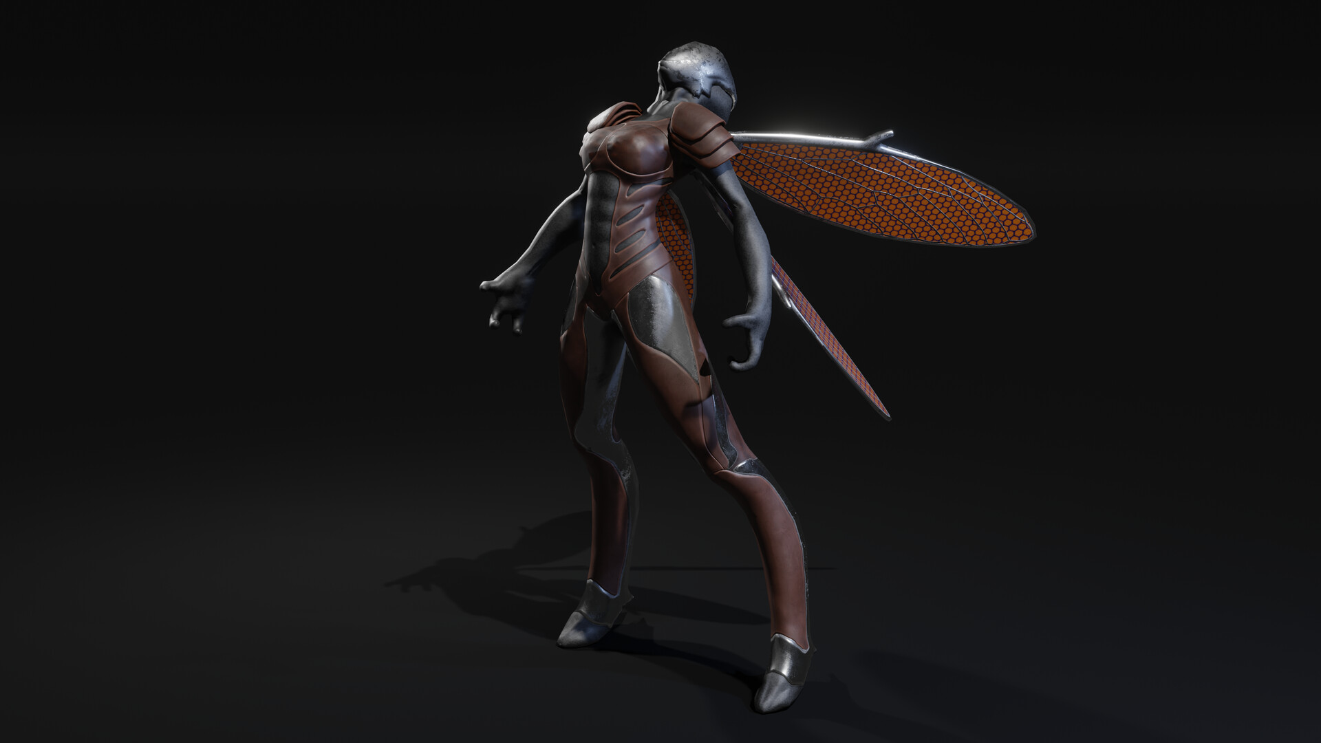 Artstation Winged Alien 1913