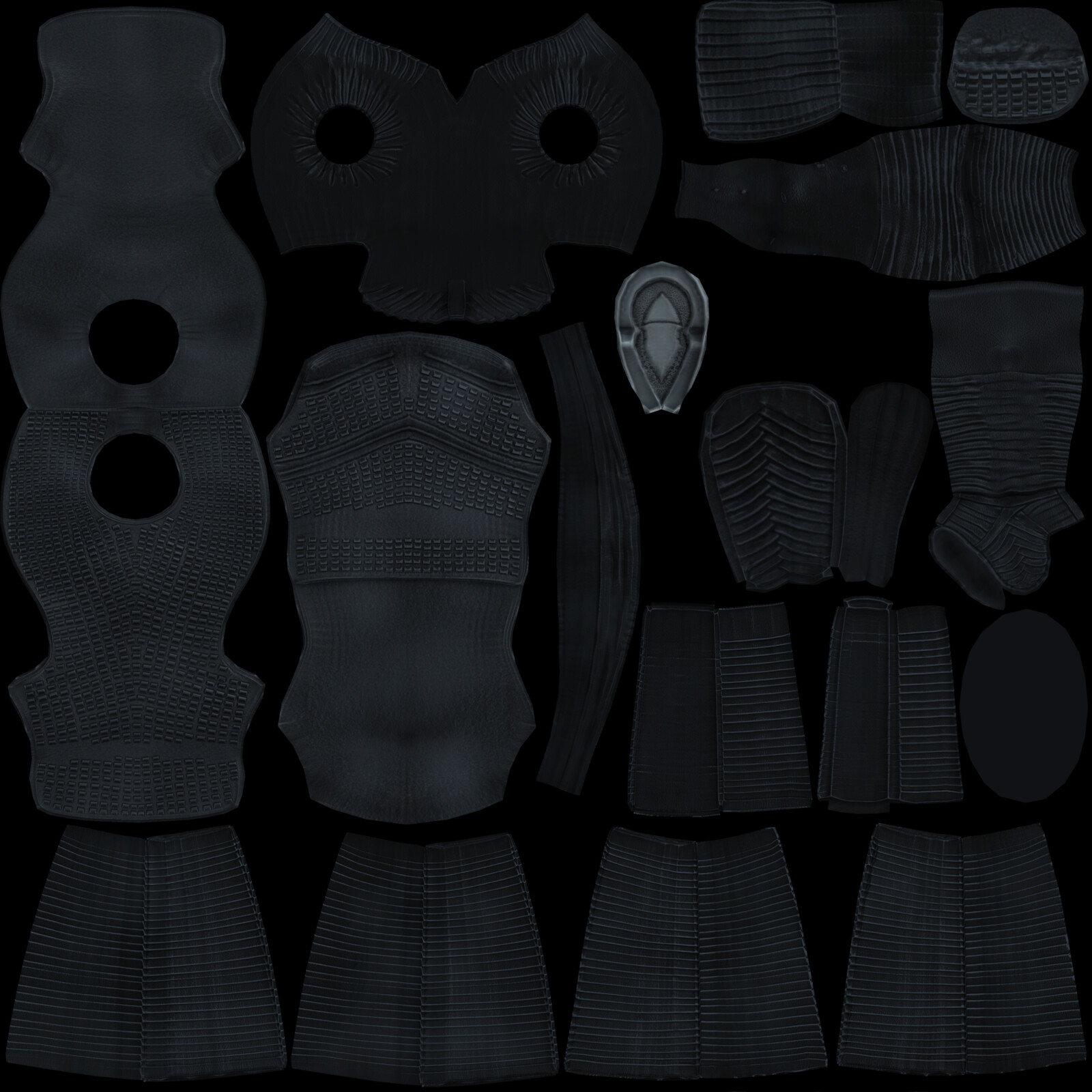 Armour diffuse map