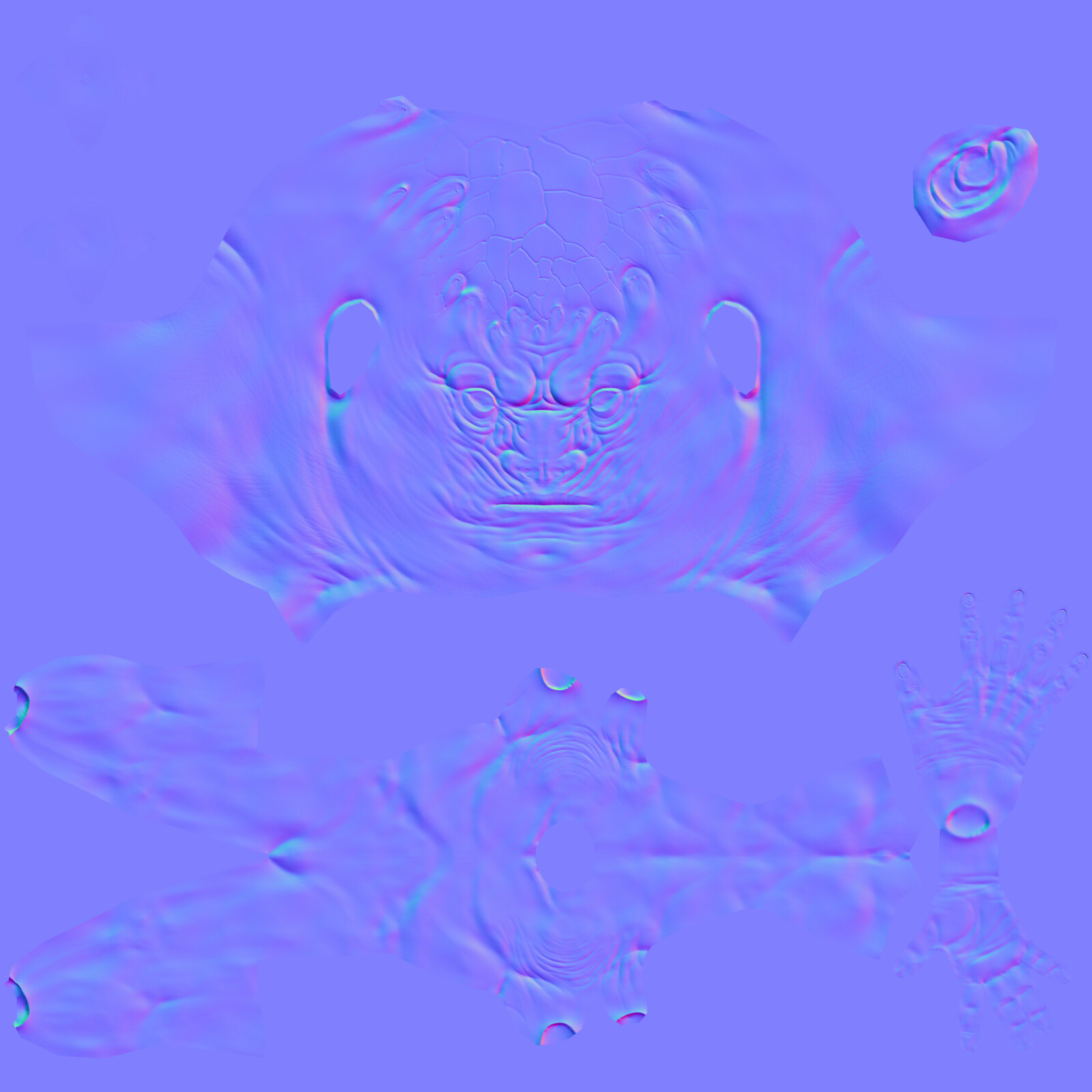 Body normal map