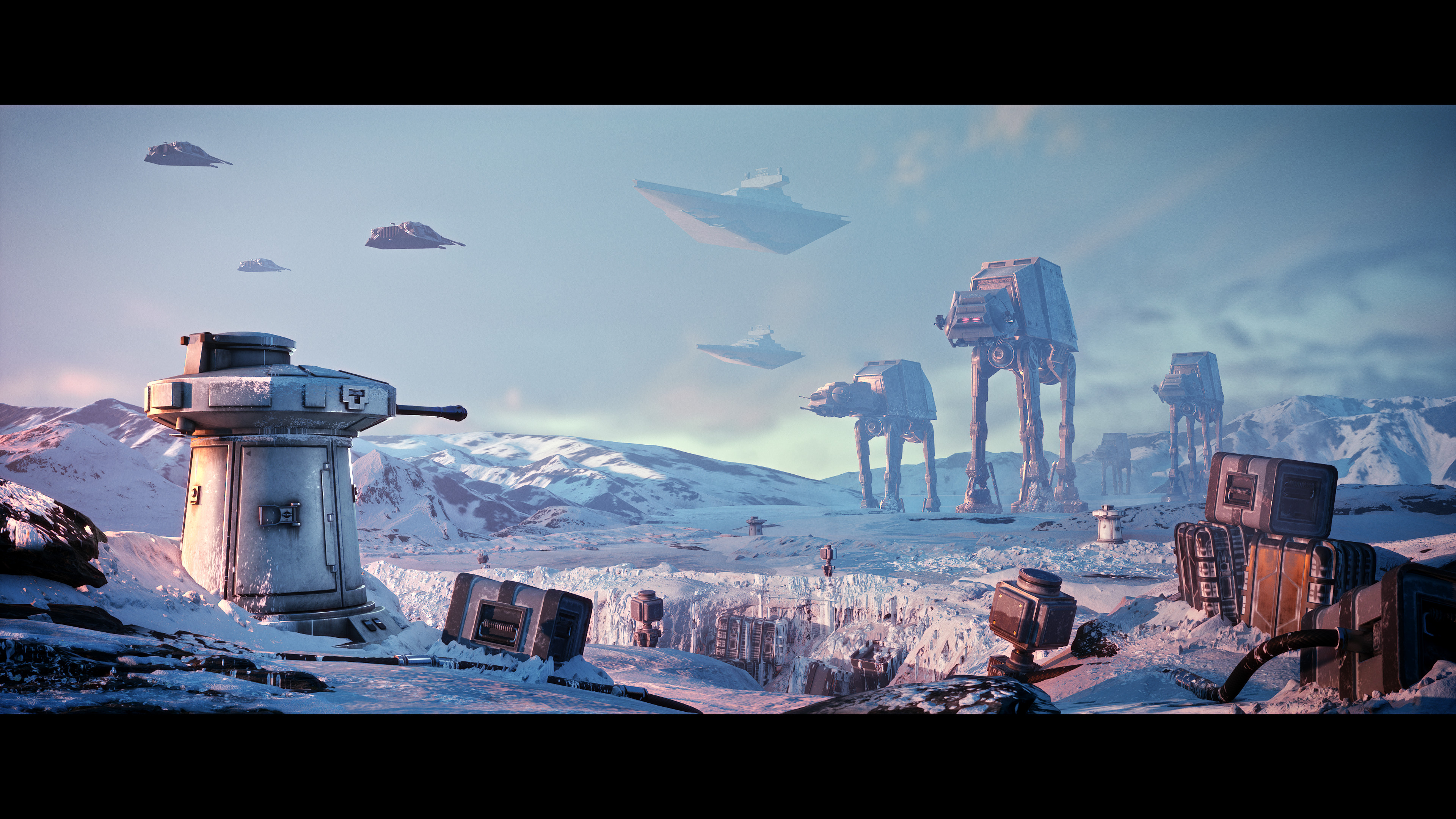 Empire strikes back on sale battle of hoth