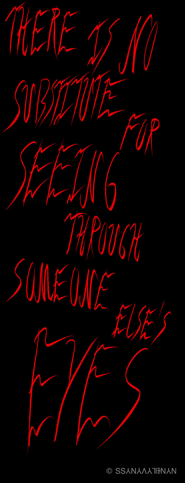 No Substitute for Seeing Through Someone’s Eyes
