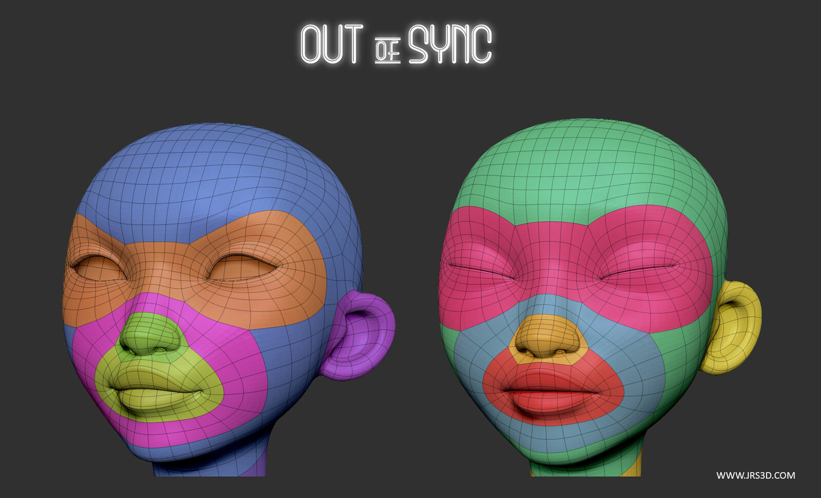 Topology ready to rig.