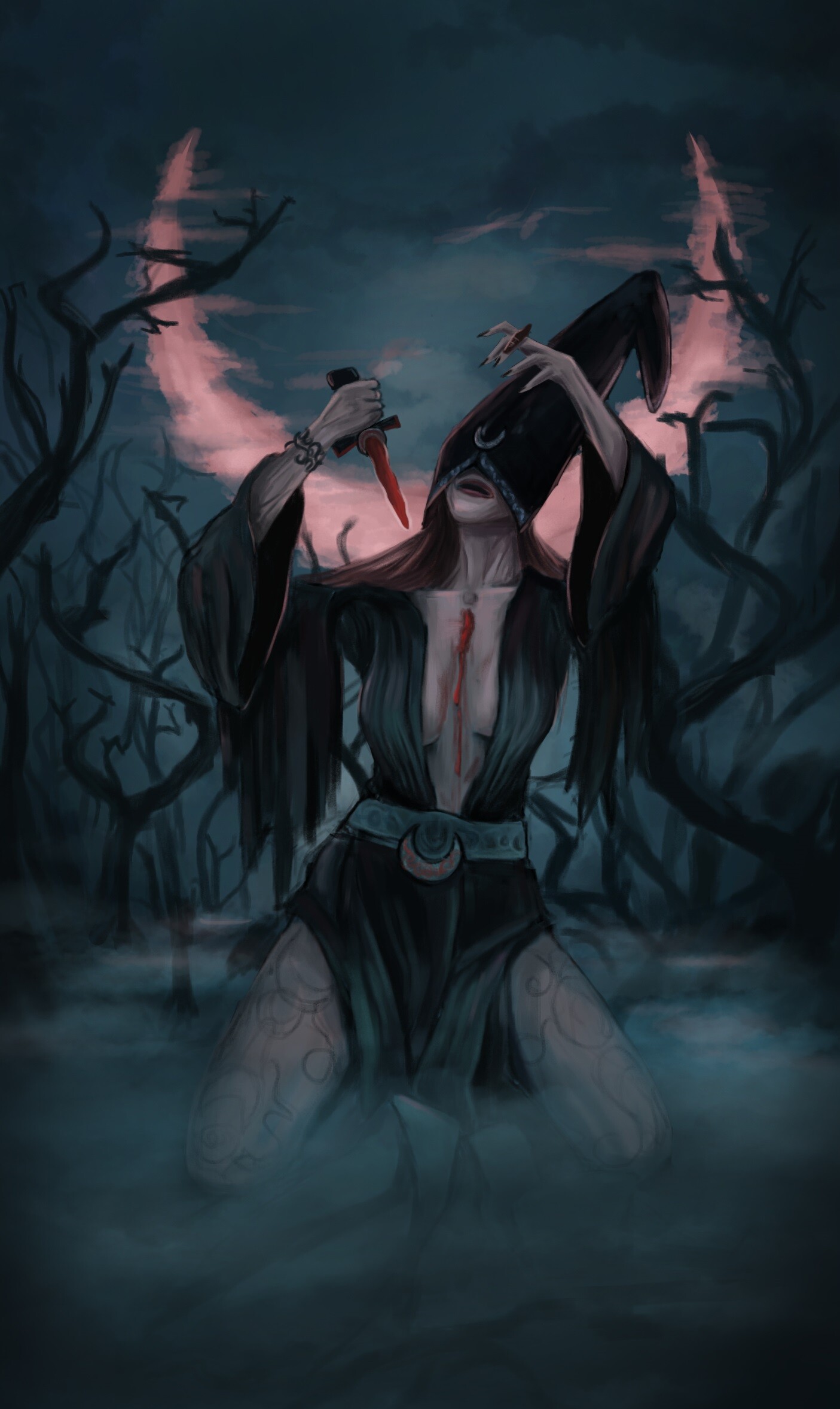 ArtStation - The Ritual (Dark country project)