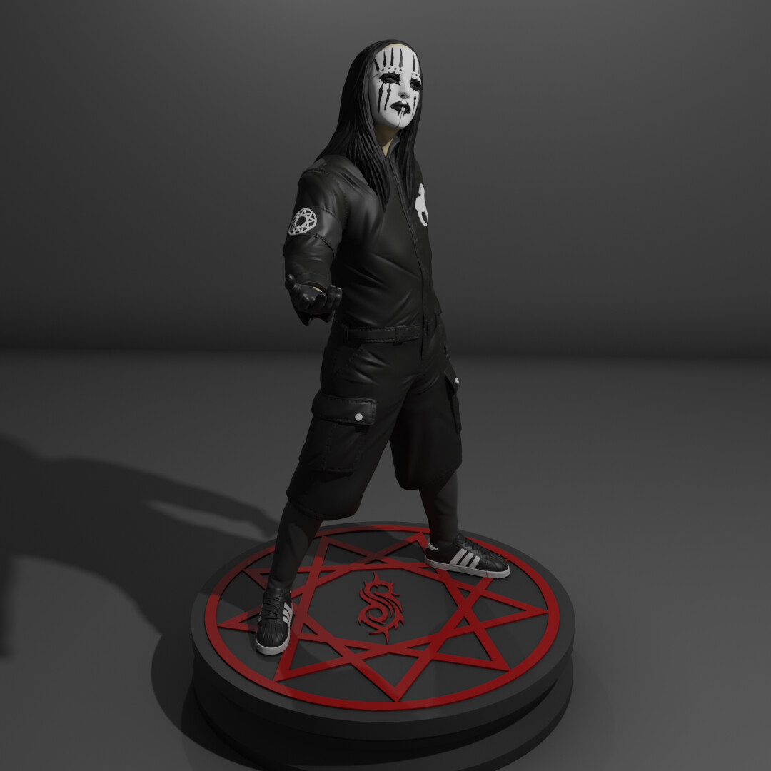 Slipknot Joey Jordison Figure 11 inch | eBay