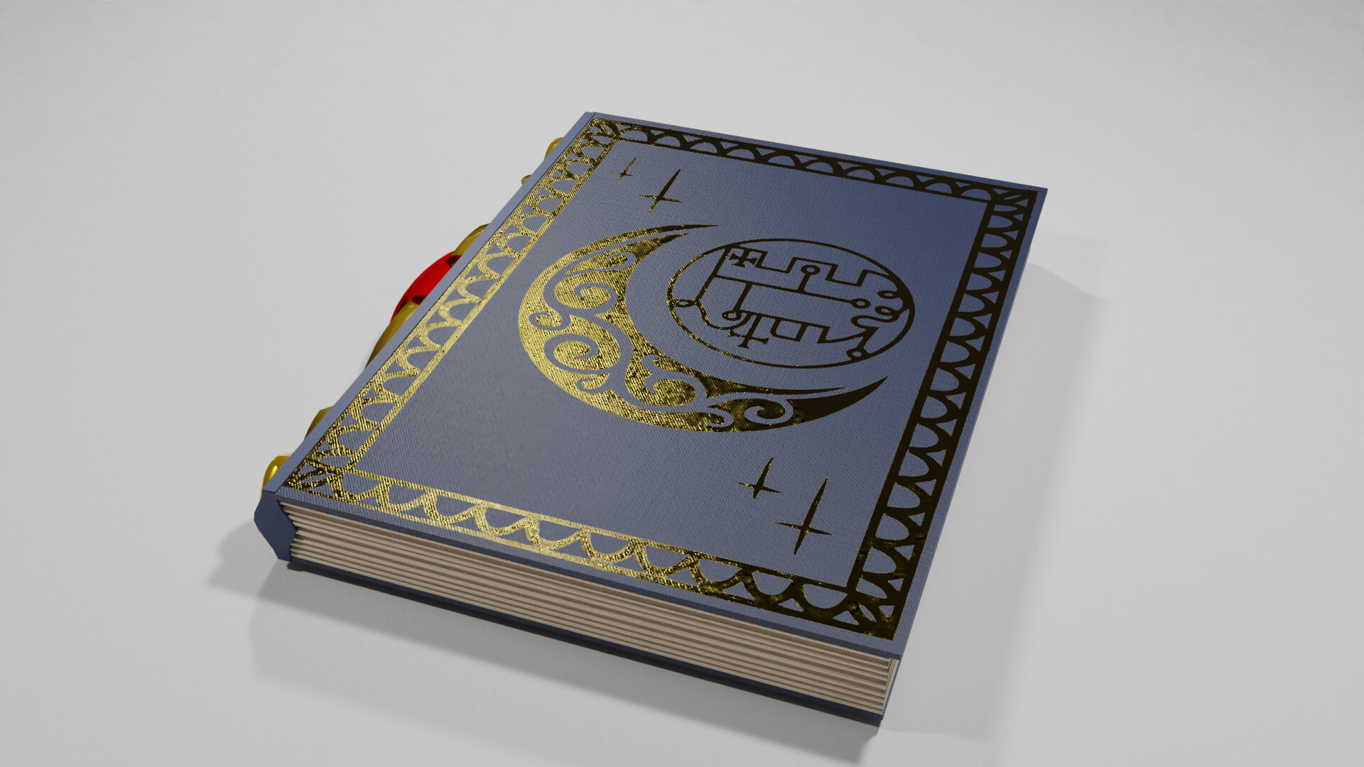 ArtStation - helluva boss Stolas grimoire