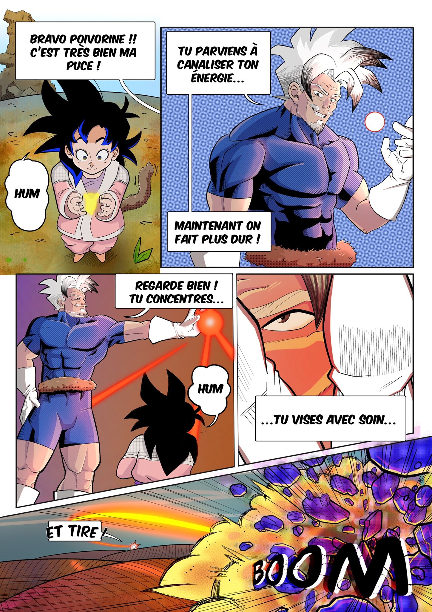 ArtStation - Dragon Ball Multiverse (Fan-Comic)