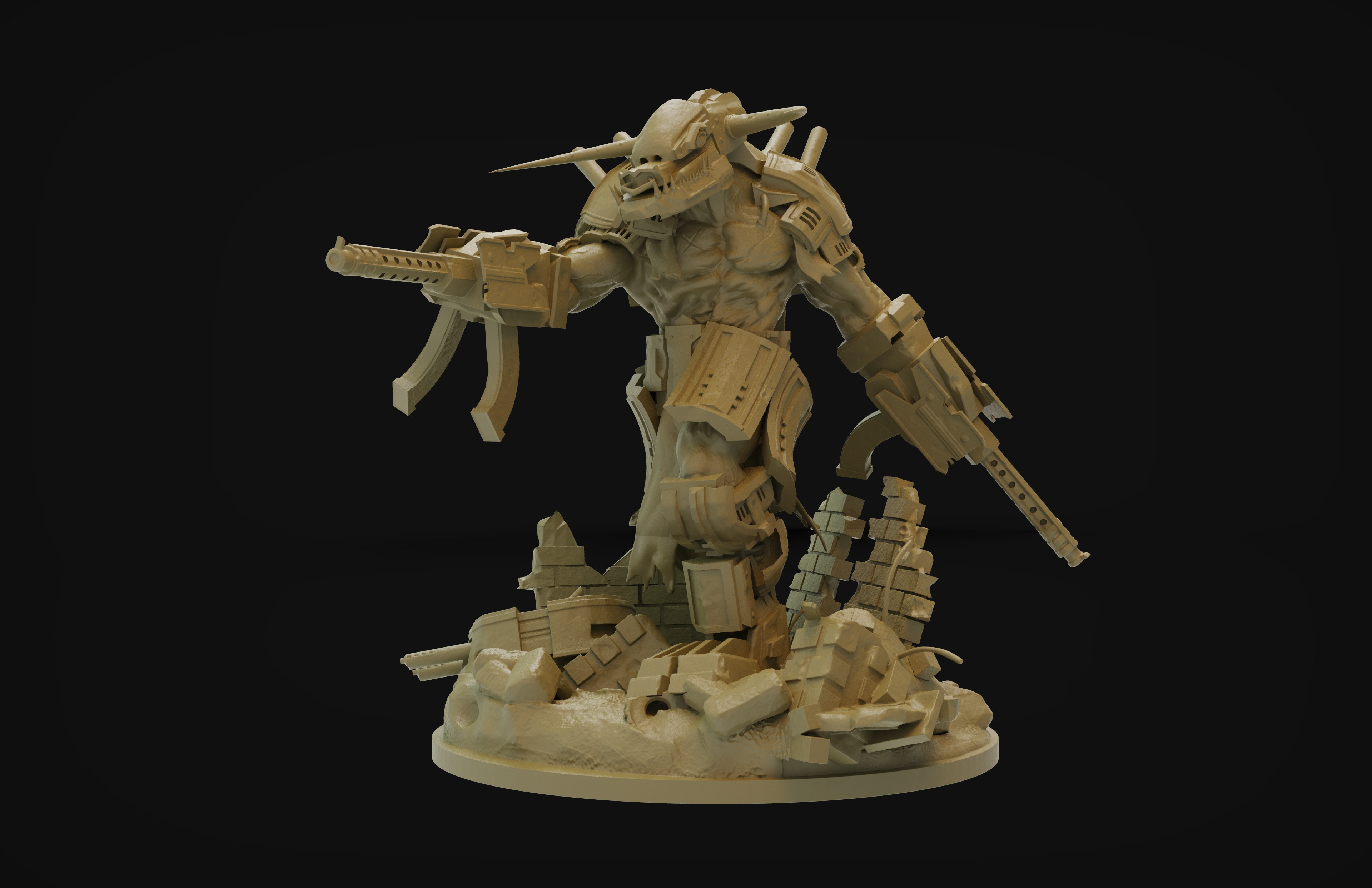 "Resin" renders
