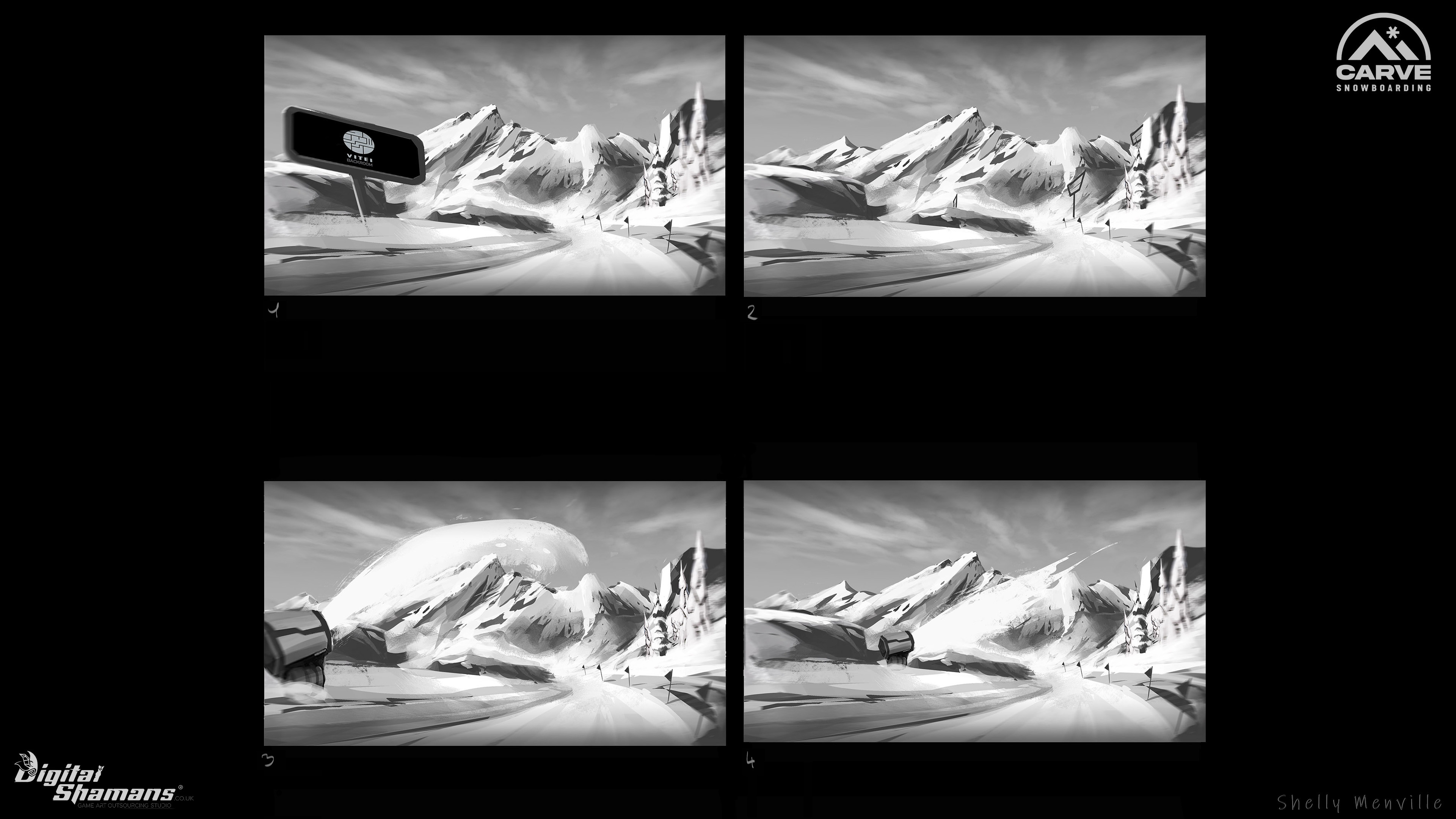 Carve Snowboarding - Enviro - Roughs