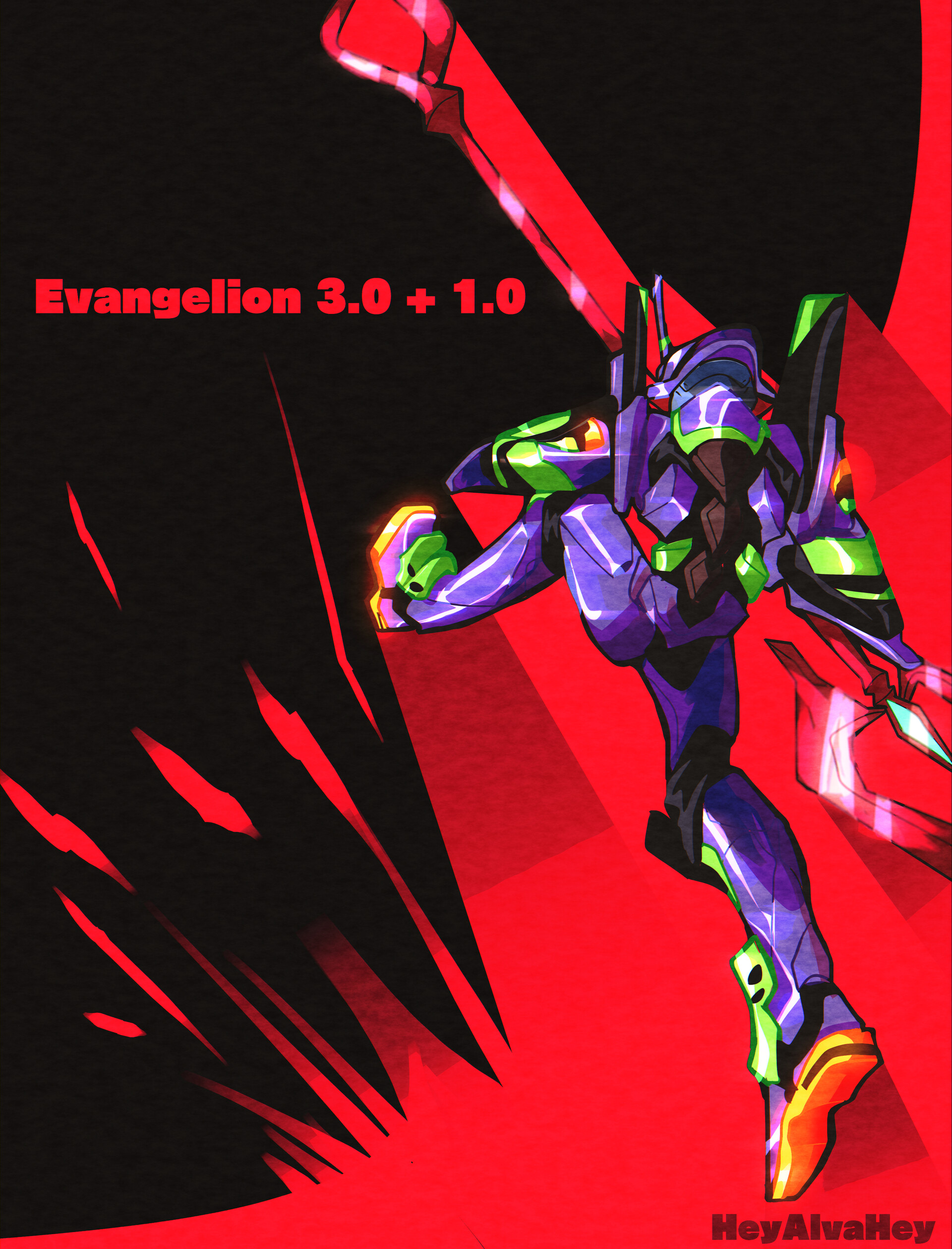 ArtStation - Evangelion - 3.0 + 1.0
