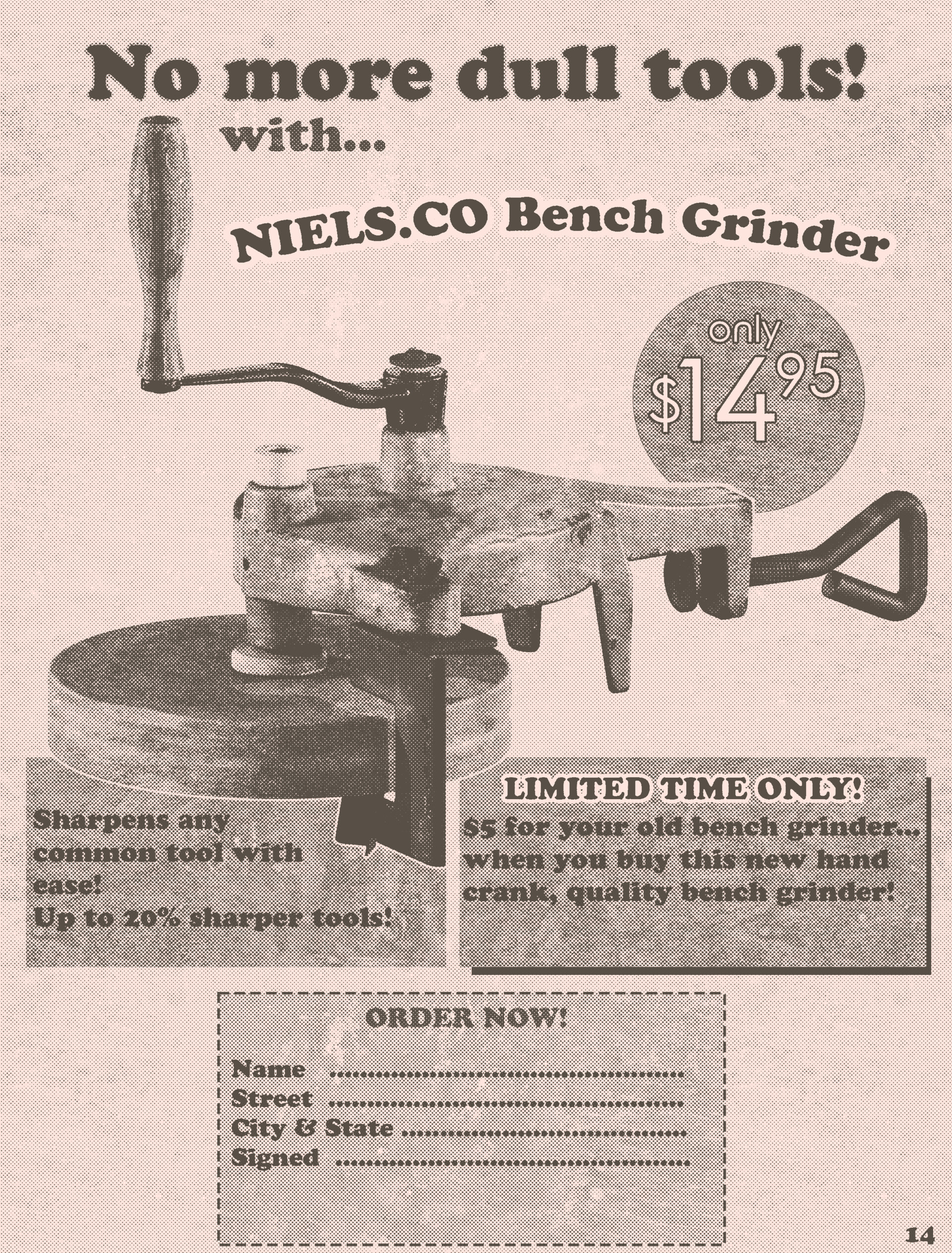 Using a Hand-cranked Grinder - Popular Woodworking Magazine