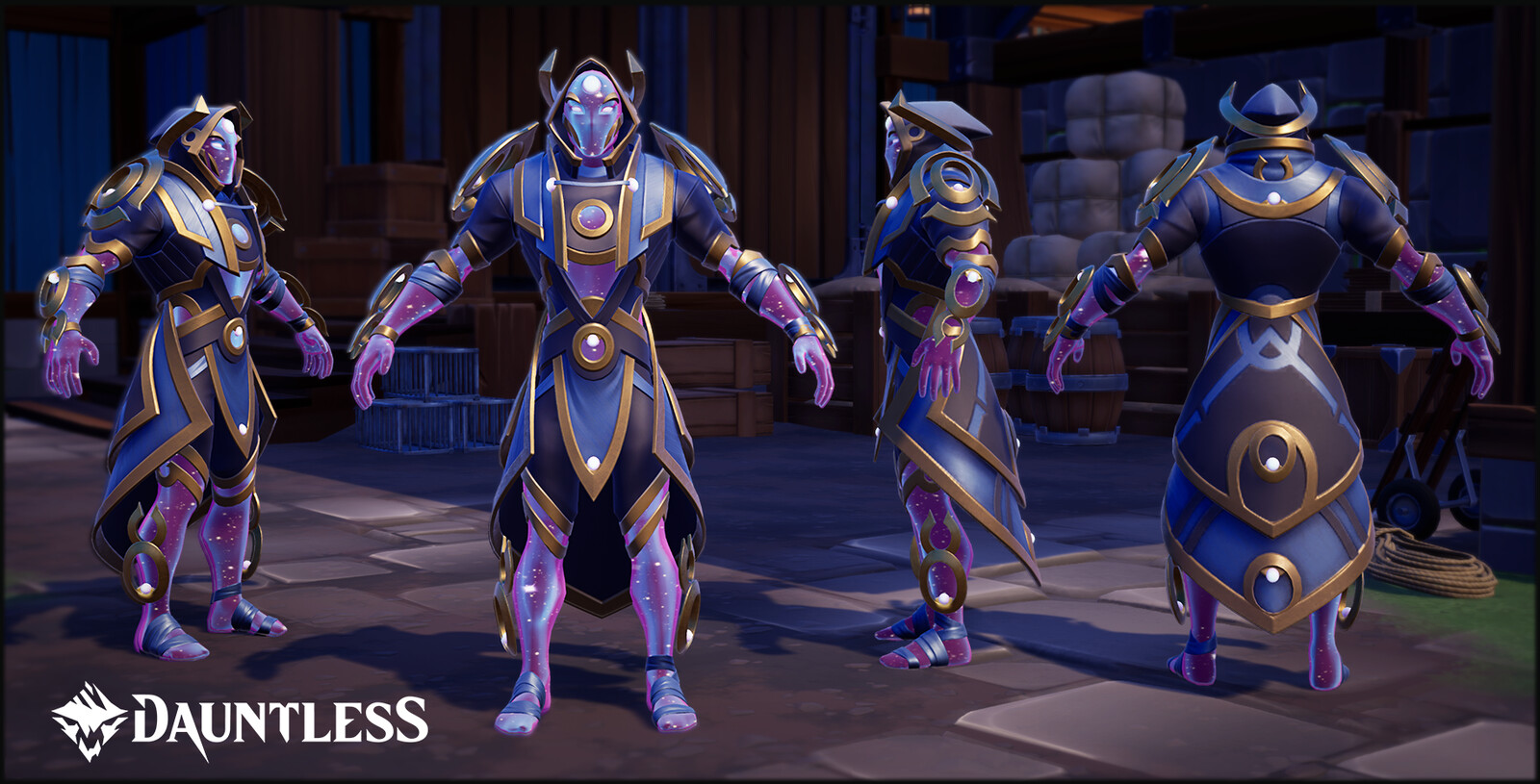 Void Mind Ultra Armor Set, LVL 50 Hunt Pass reward for the season of Relics and Ruins. 'Celestial' skin shader provided by Phoenix Labs.