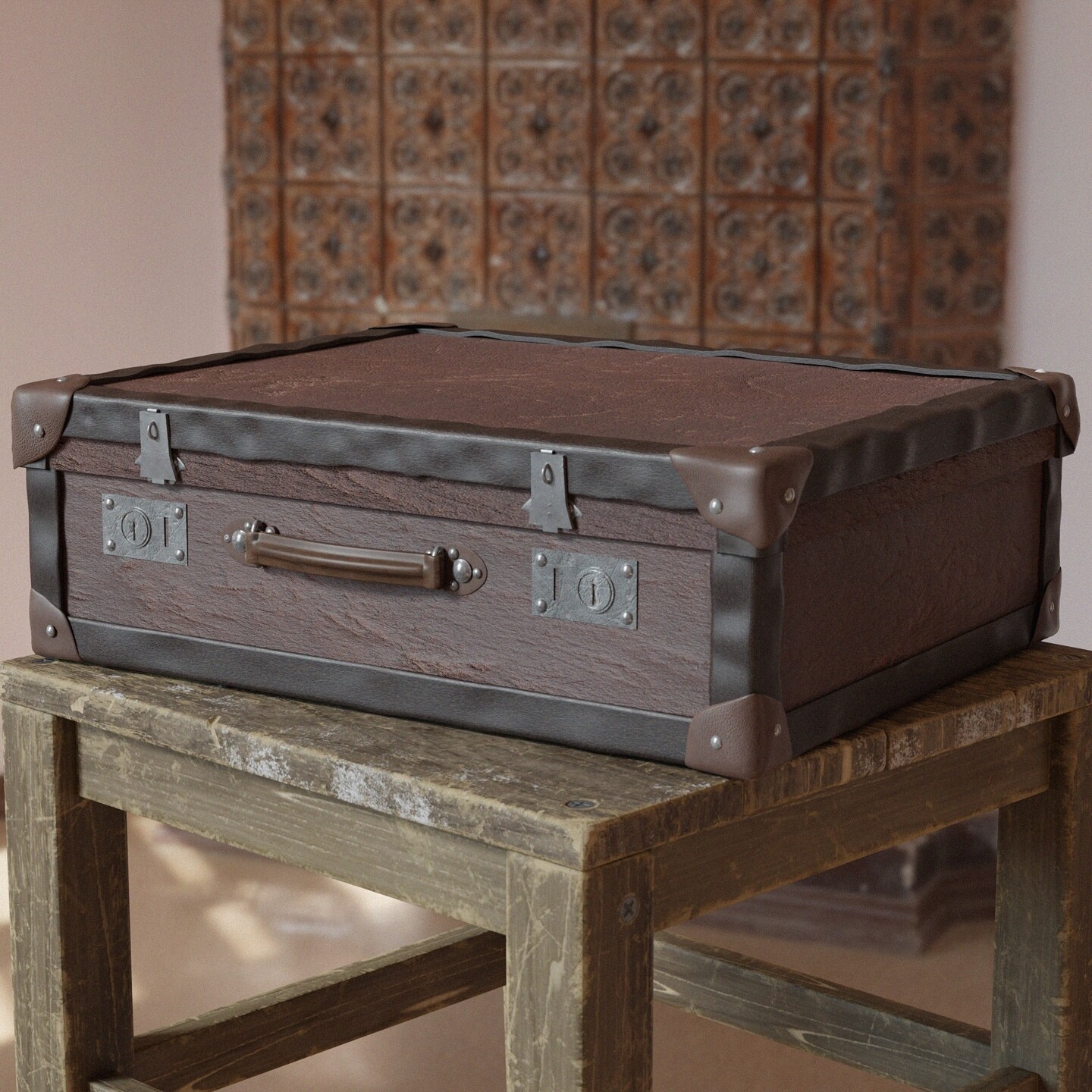 ArtStation - Realistic suitcase