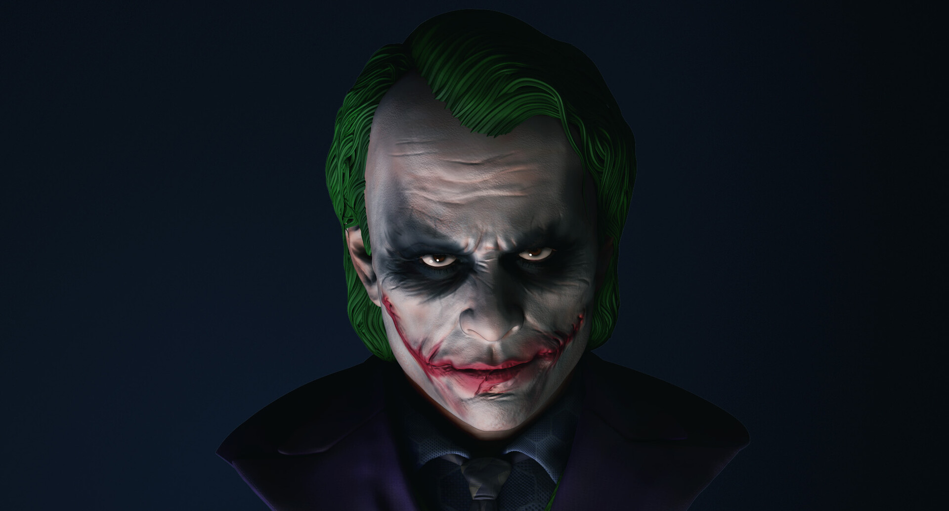 ArtStation - Joker (Heath Ledger)