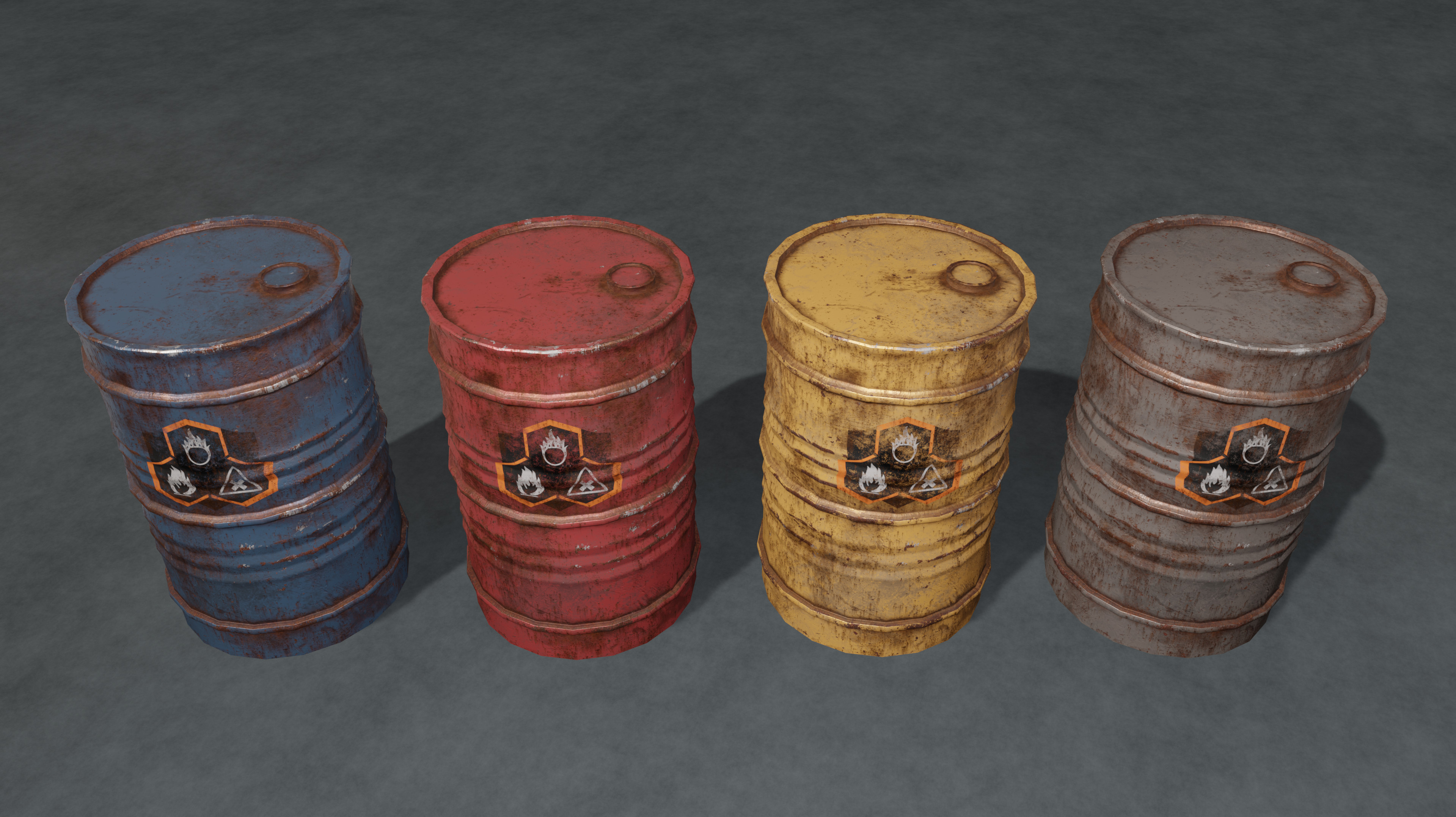 Barrels Color Variation