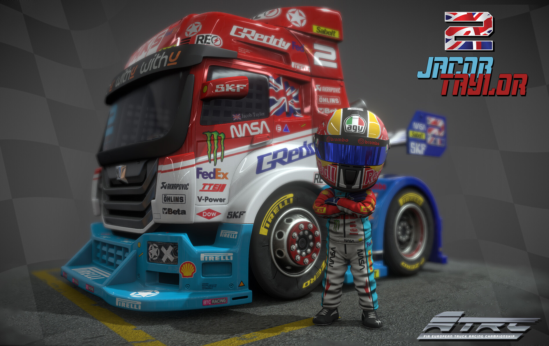 ArtStation Toy Truck racing