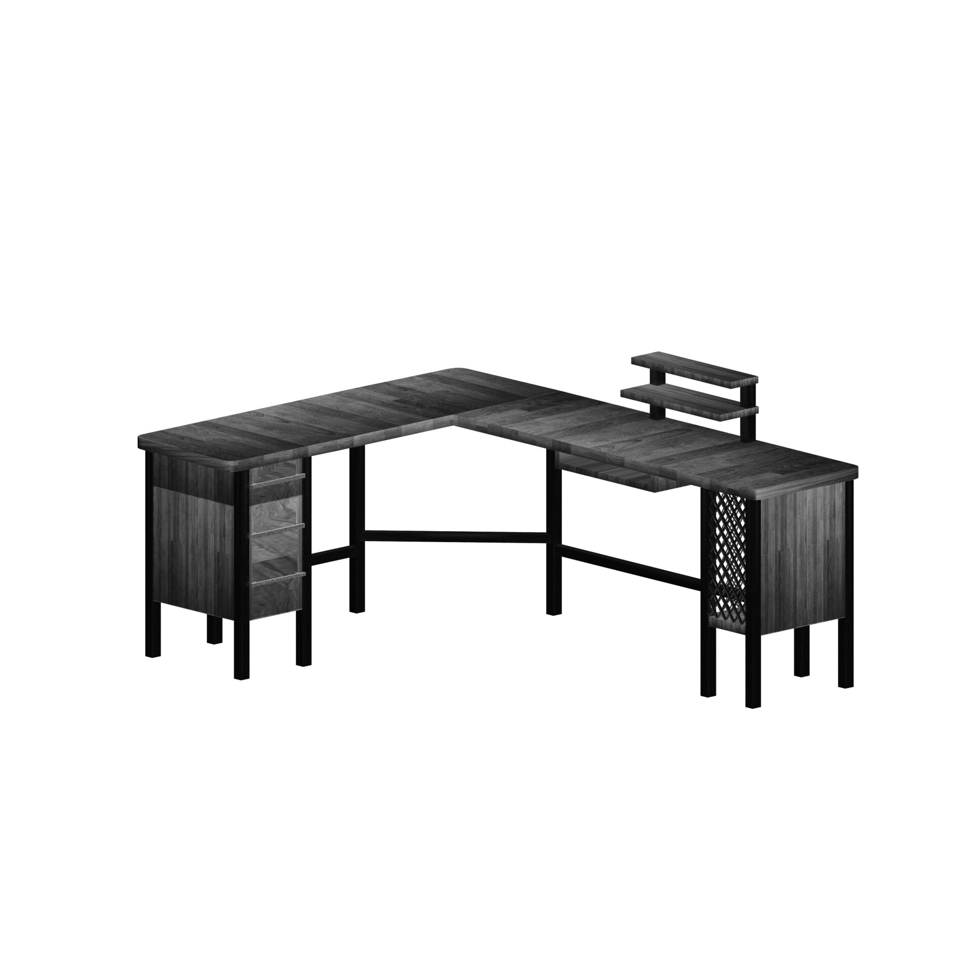 ArtStation Office Desk design 3D