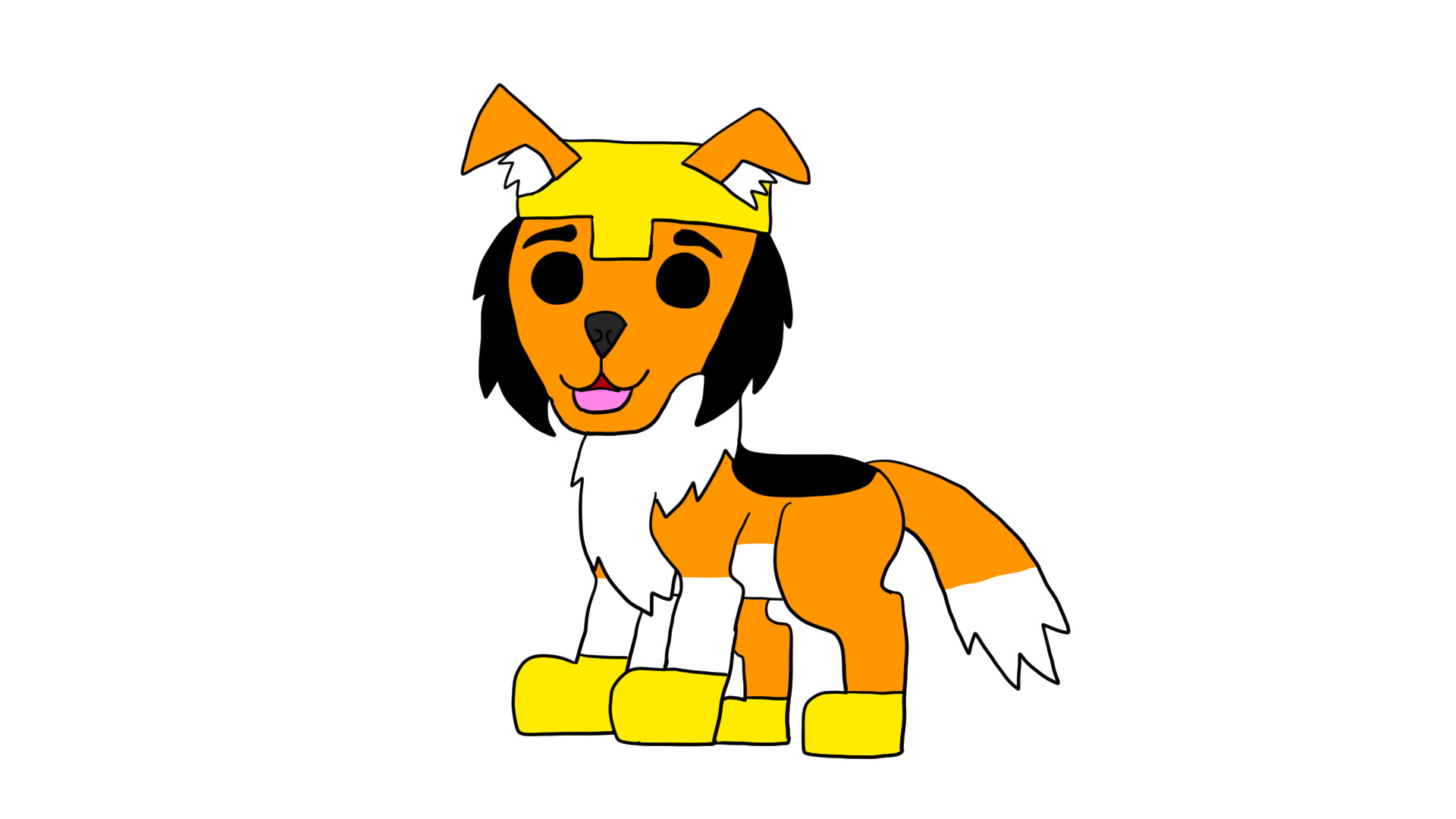 Sophia Virgo butter dog the dog with the butter armor! animation