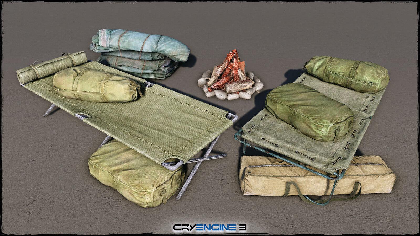 Sniper Ghost Warrior franchise - Military Generic Non PBR Props Pack, CryEngine