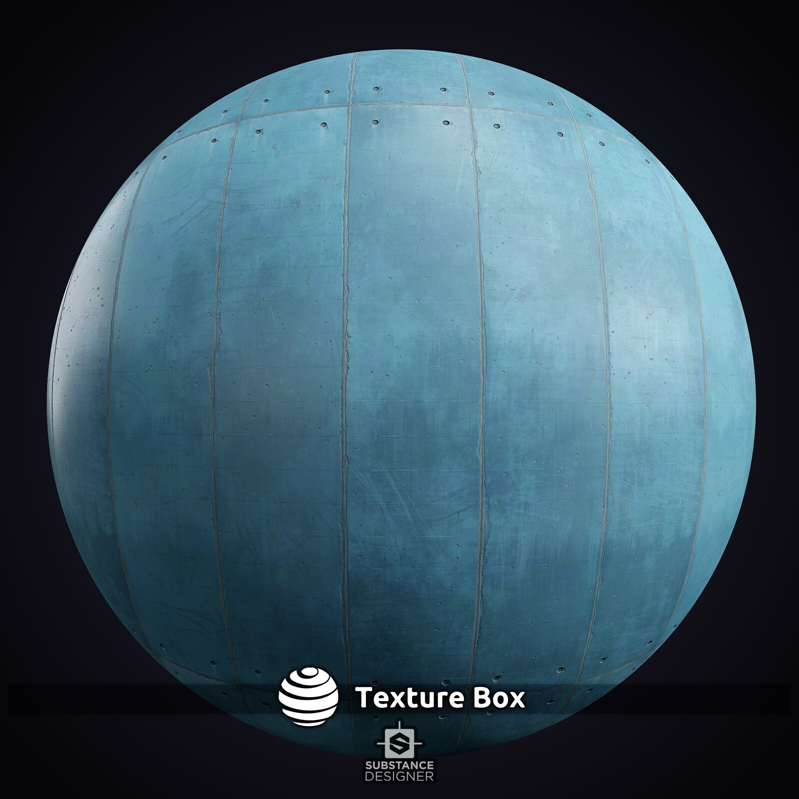 Concrete Walls | %100 Substance Designer | PBR Materials